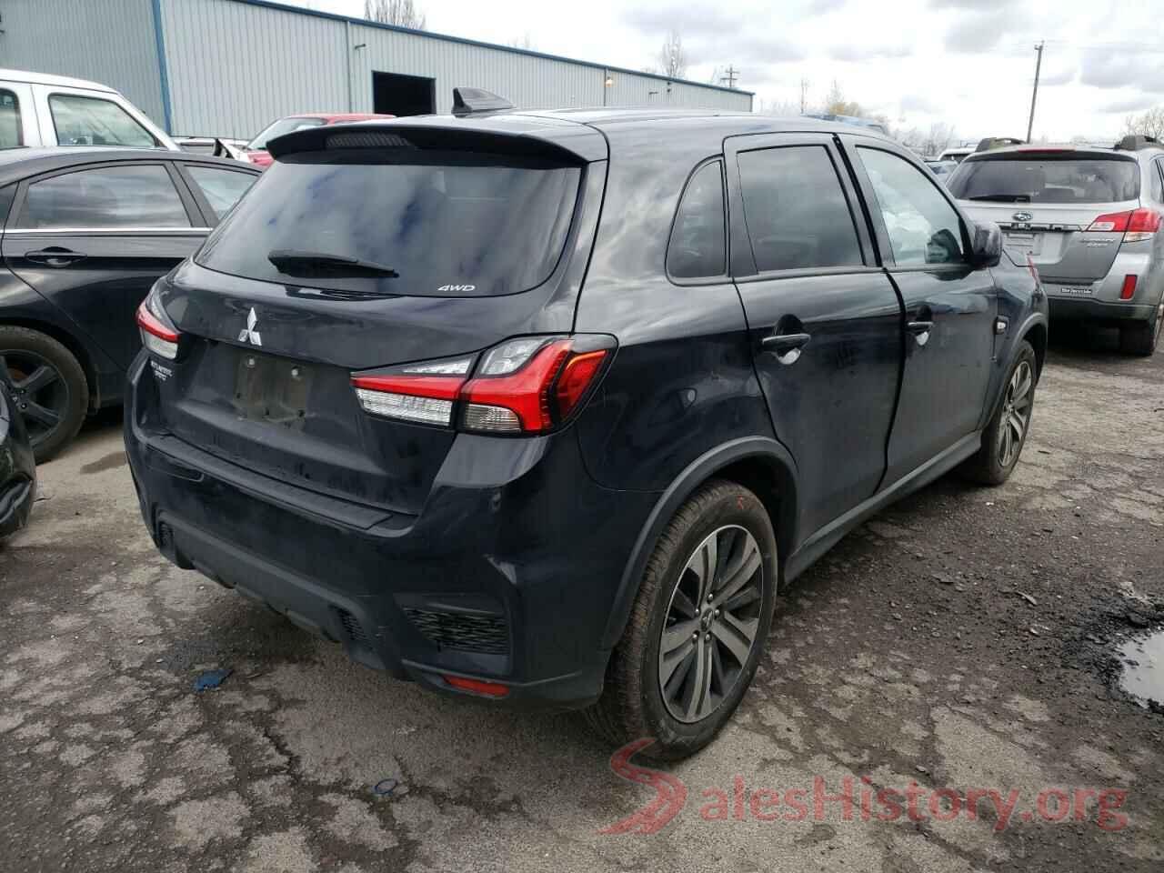 JA4ARUAUXMU016878 2021 MITSUBISHI OUTLANDER