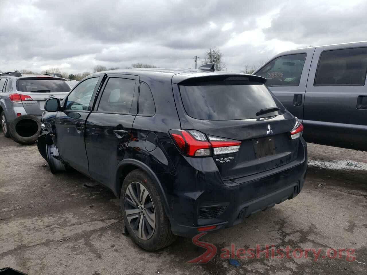 JA4ARUAUXMU016878 2021 MITSUBISHI OUTLANDER