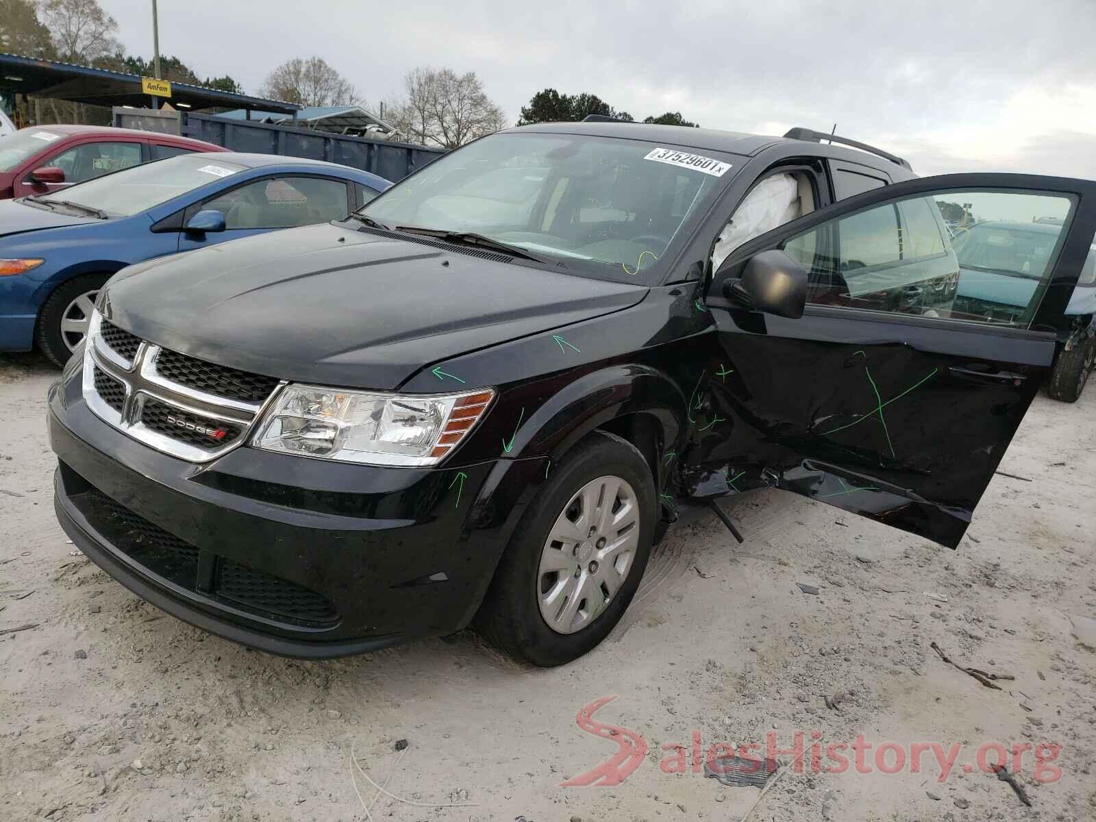 3C4PDCABXKT858893 2019 DODGE JOURNEY