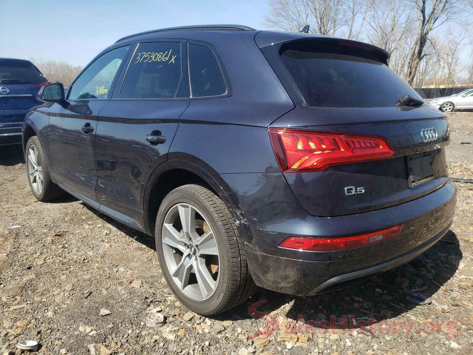 WA1CNAFY5L2104844 2020 AUDI Q5