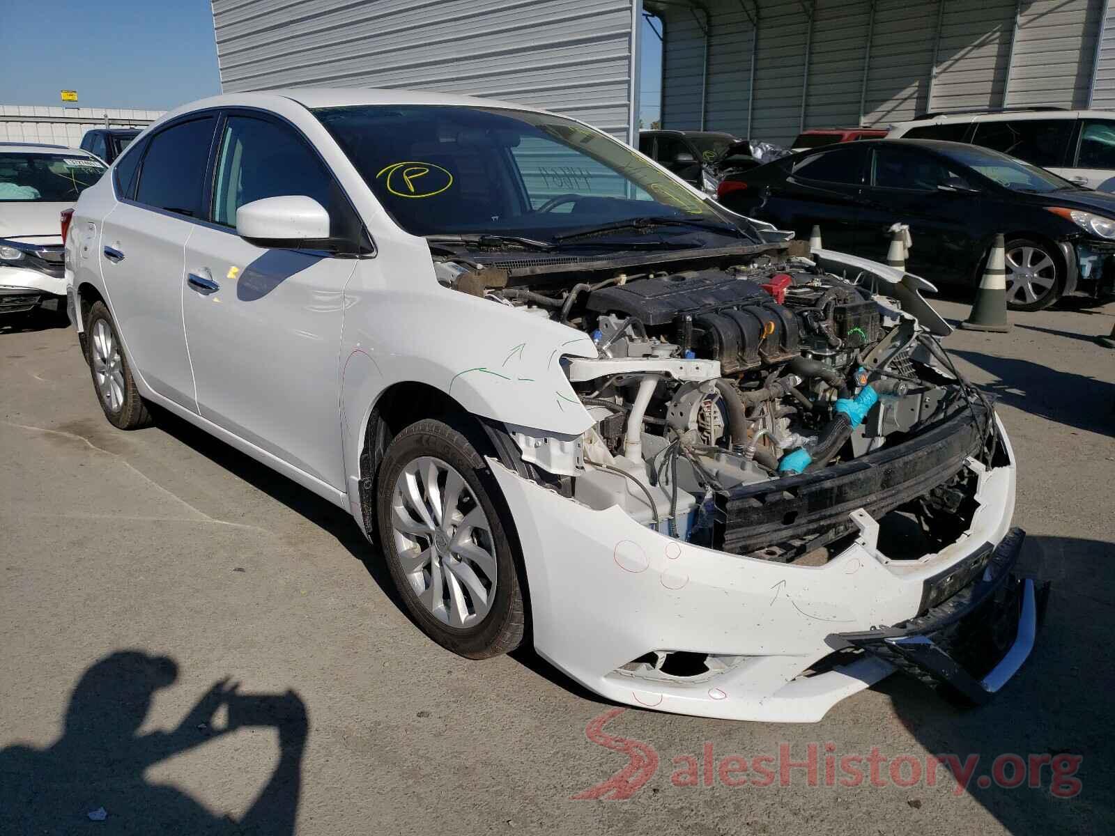 3N1AB7AP8KL604214 2019 NISSAN SENTRA