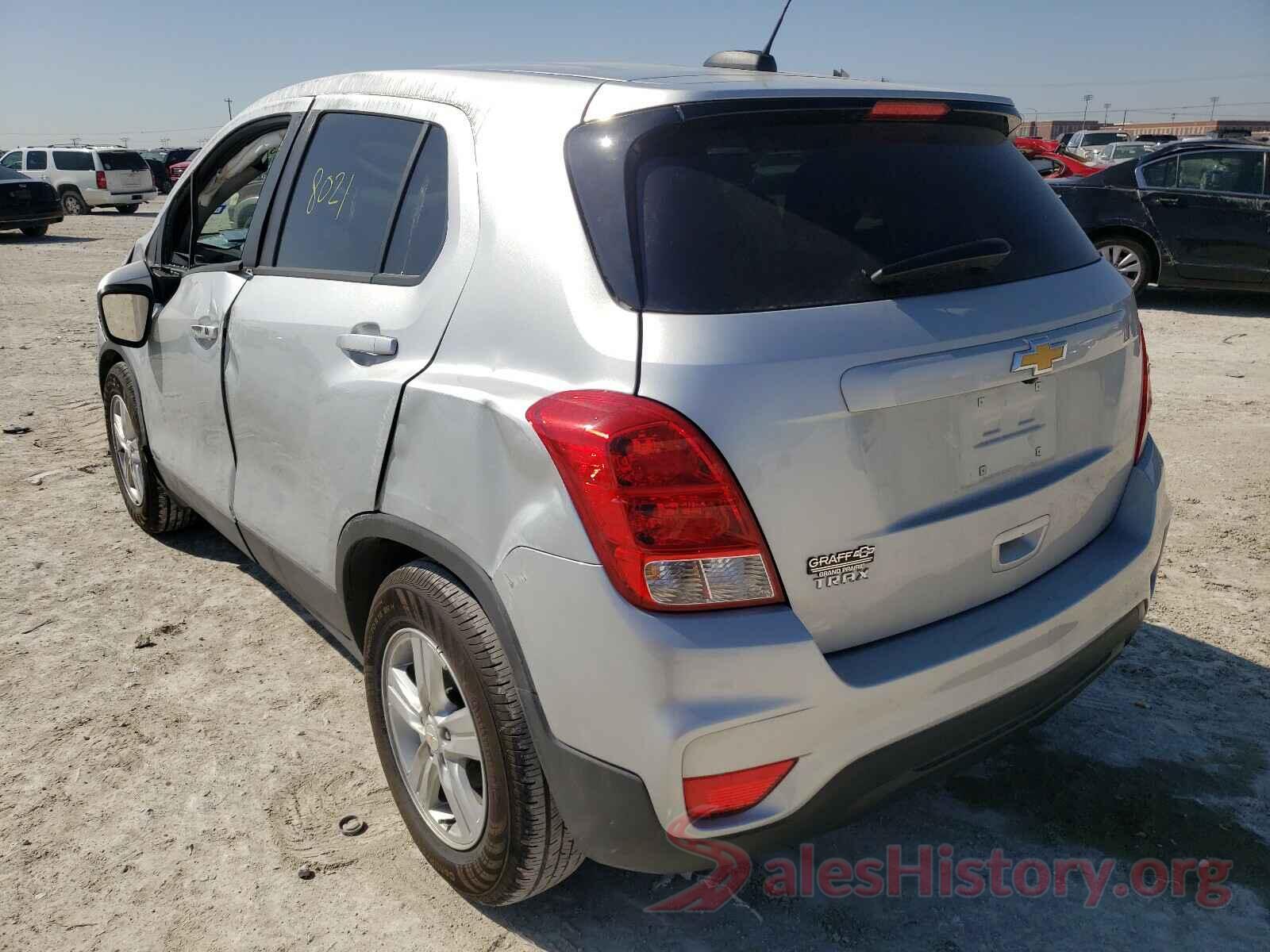 3GNCJKSB7LL317521 2020 CHEVROLET TRAX