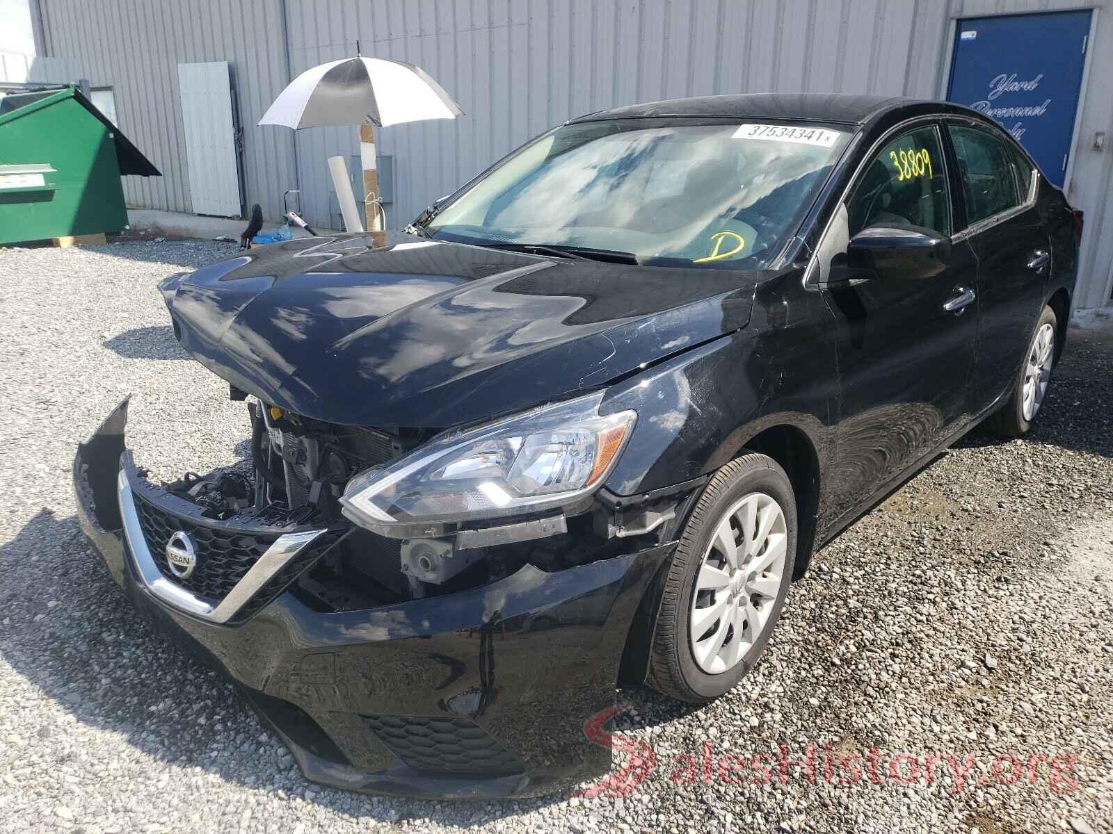 3N1AB7AP0KY328775 2019 NISSAN SENTRA