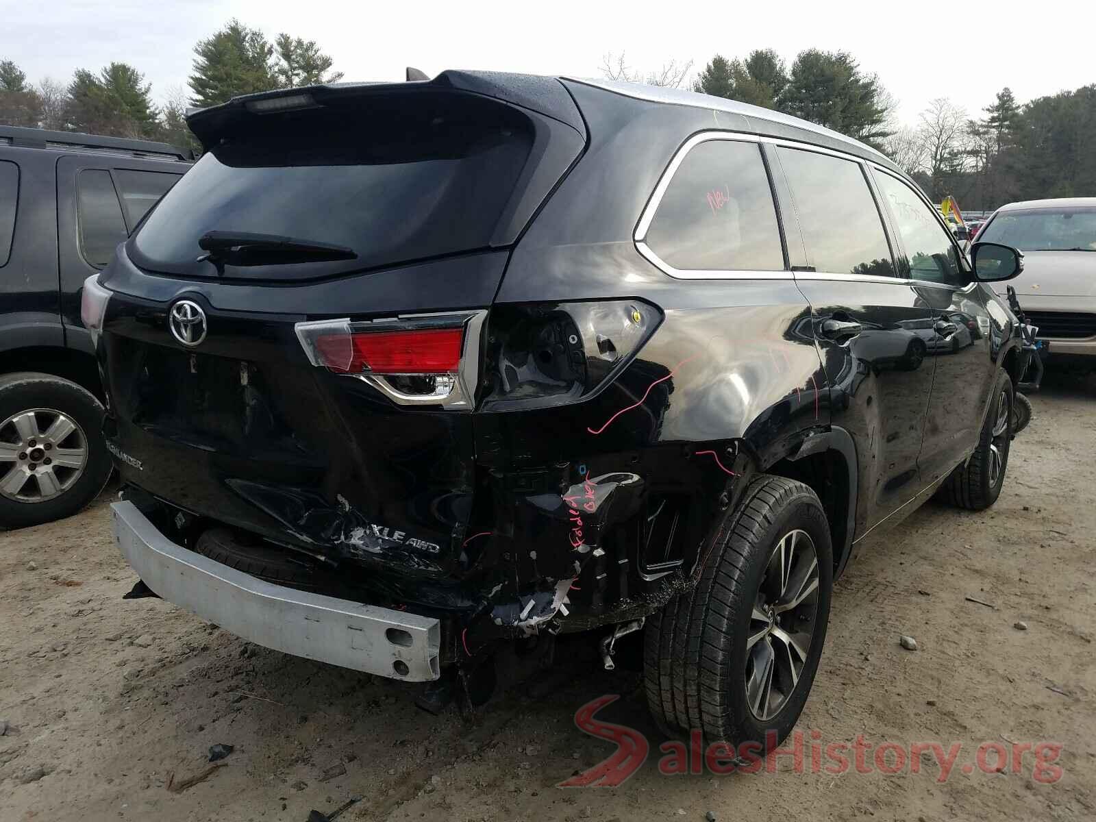 5TDJKRFH2GS239489 2016 TOYOTA HIGHLANDER