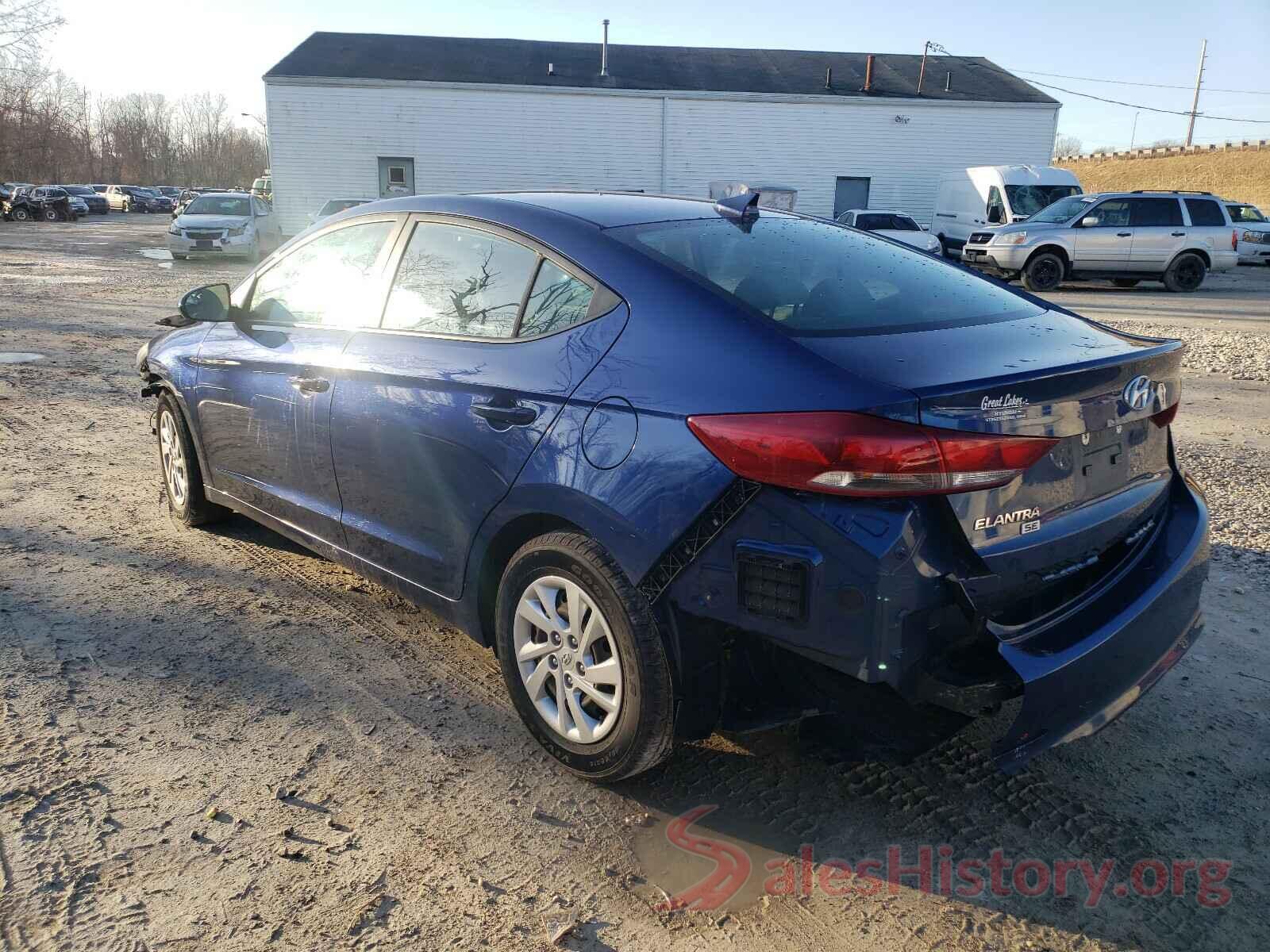 5NPD74LF5HH141097 2017 HYUNDAI ELANTRA