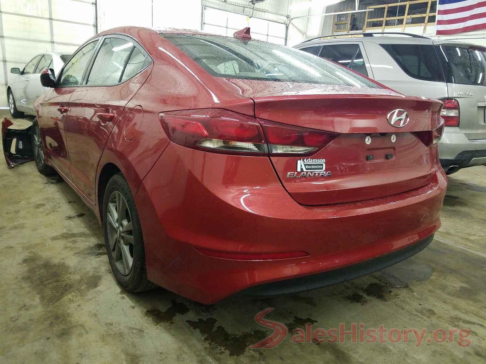 5NPD84LF1JH284406 2018 HYUNDAI ELANTRA