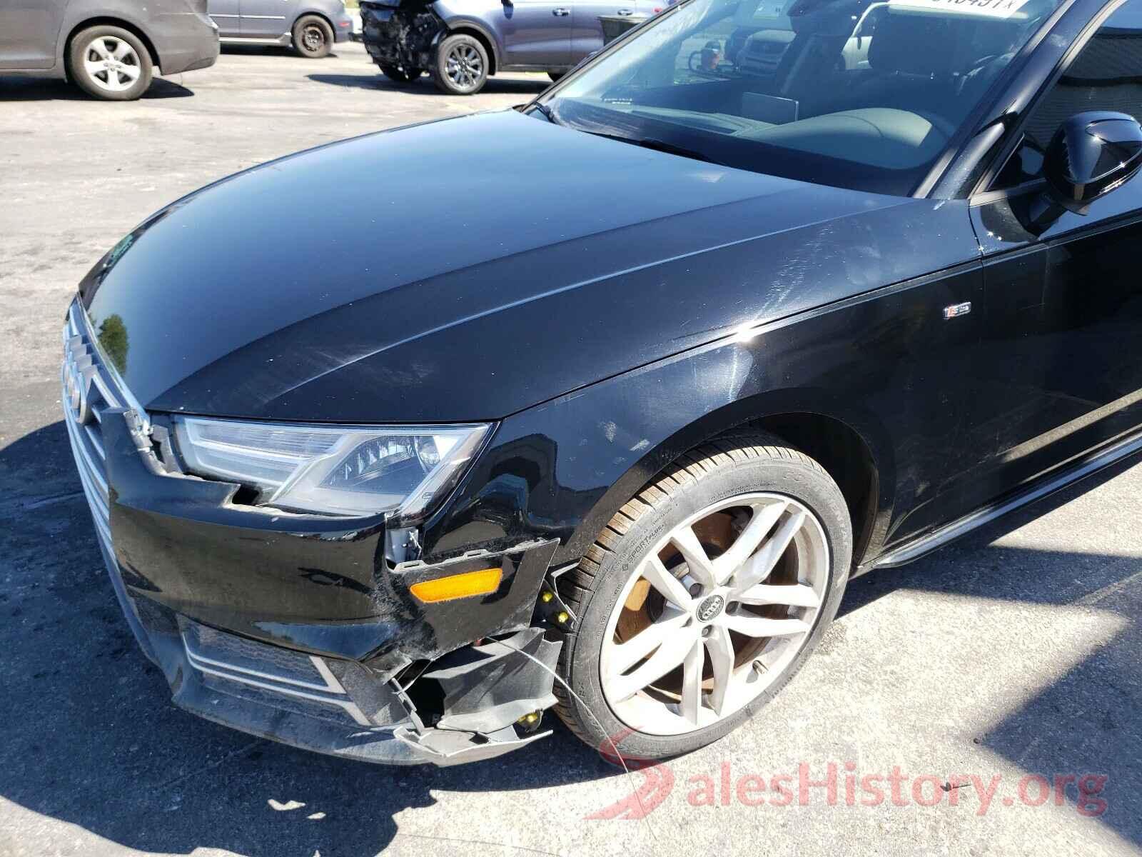 WAUKMAF43HN039125 2017 AUDI A4