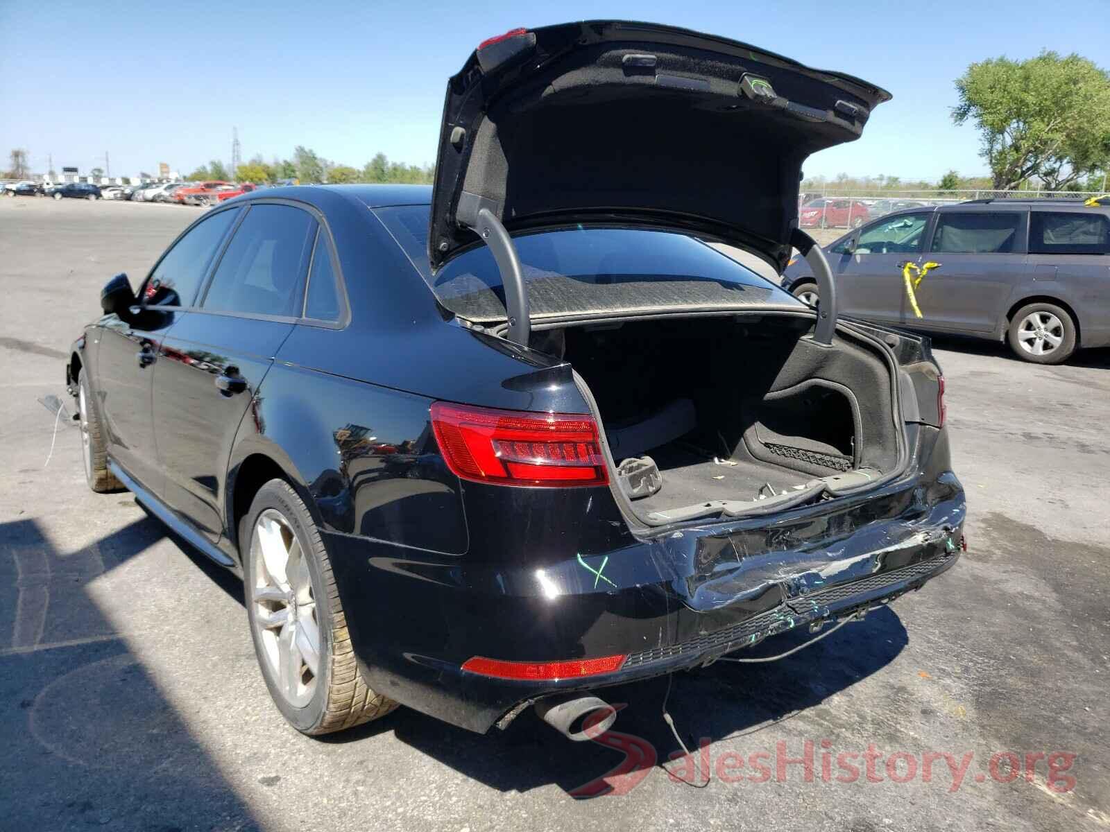 WAUKMAF43HN039125 2017 AUDI A4