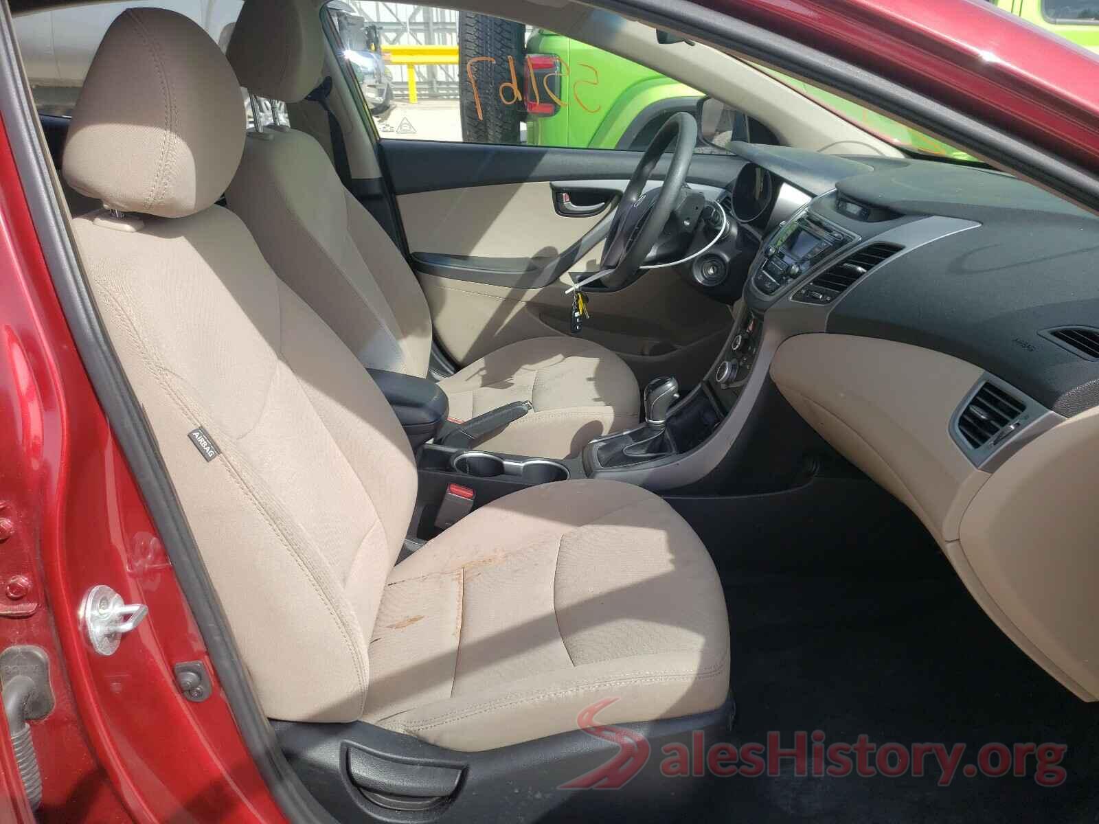 5NPDH4AE0GH792868 2016 HYUNDAI ELANTRA