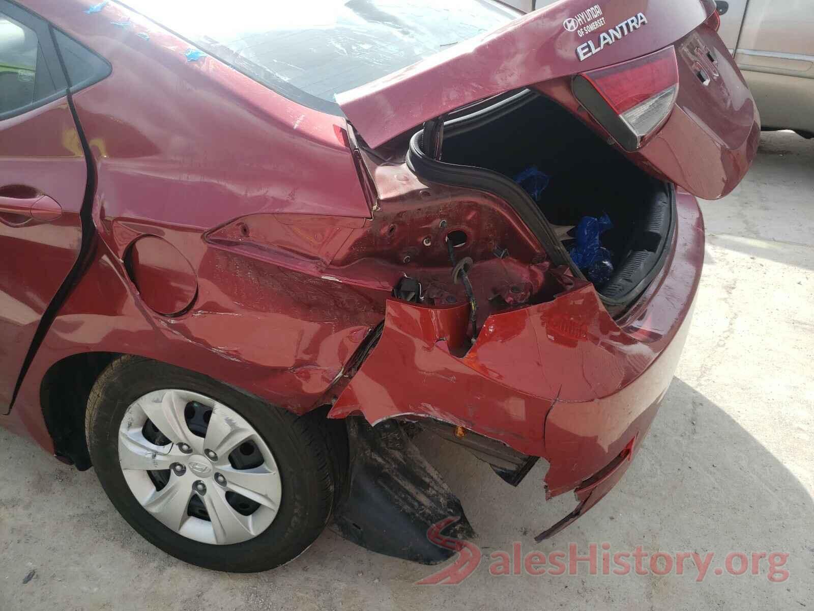 5NPDH4AE0GH792868 2016 HYUNDAI ELANTRA