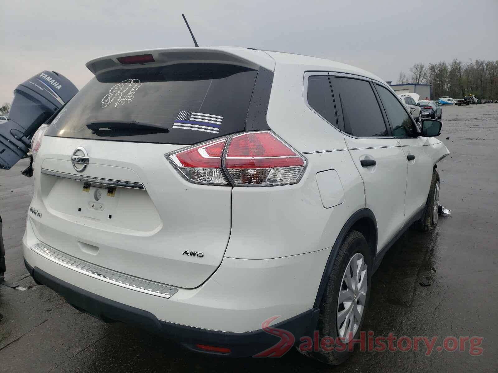 KNMAT2MV4GP606299 2016 NISSAN ROGUE