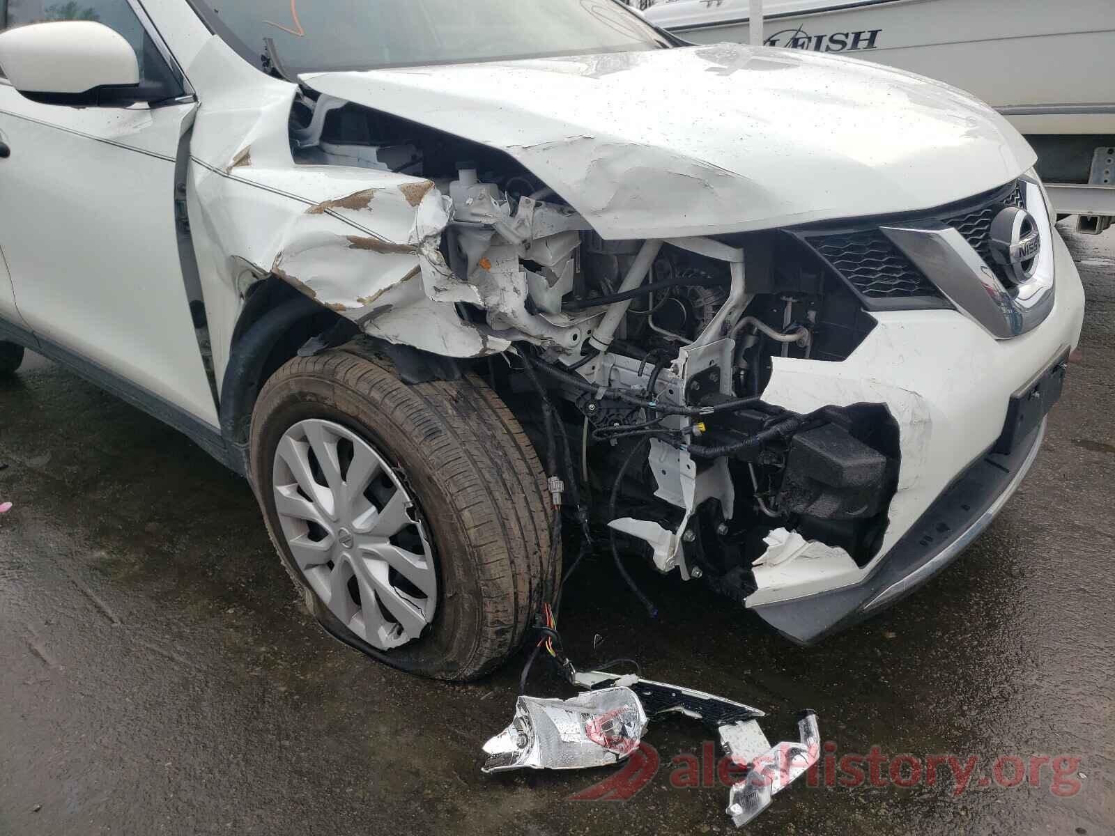 KNMAT2MV4GP606299 2016 NISSAN ROGUE