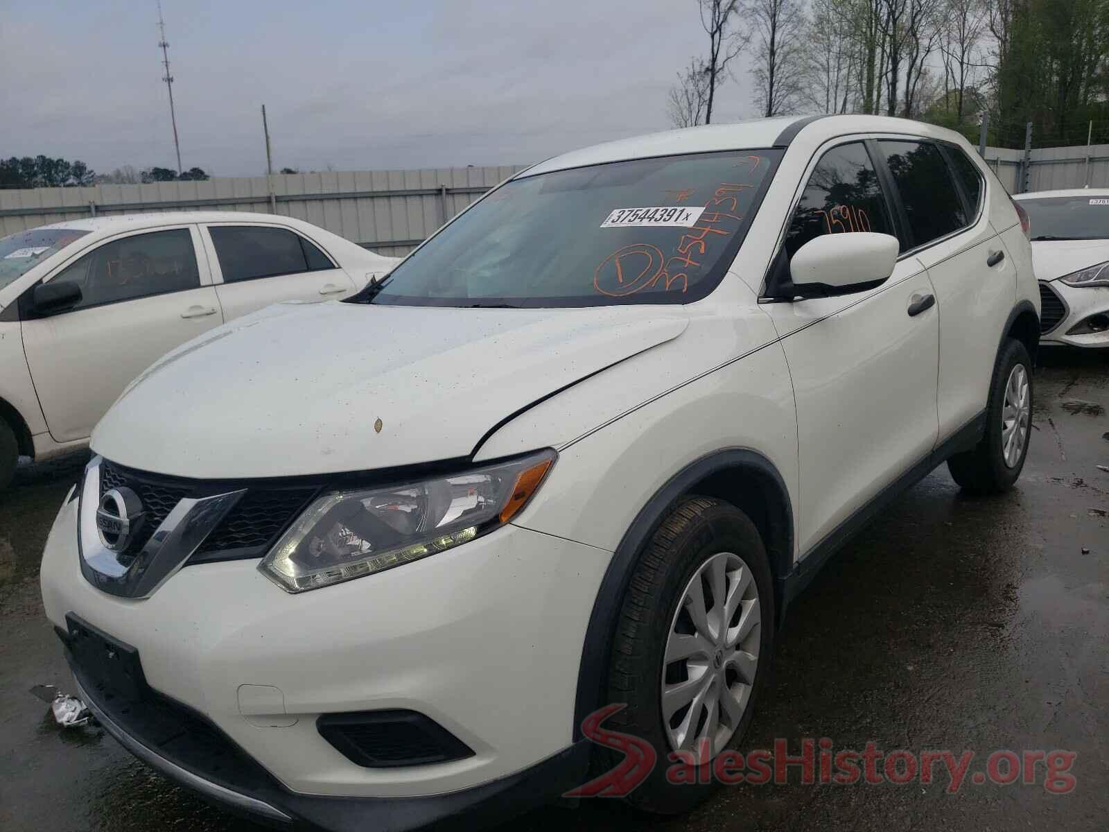 KNMAT2MV4GP606299 2016 NISSAN ROGUE