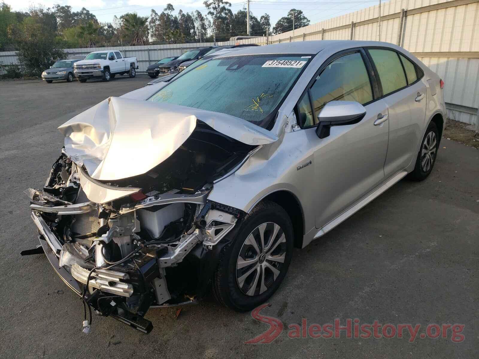 JTDEAMDE2MJ018418 2021 TOYOTA COROLLA