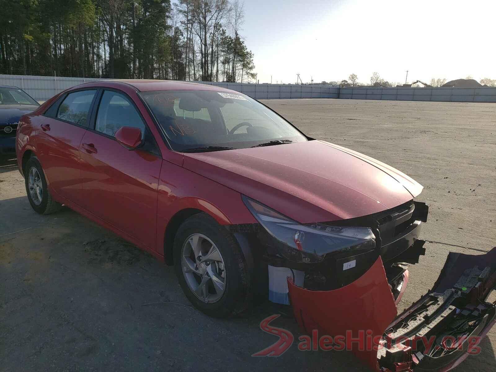 5NPLL4AG6MH016347 2021 HYUNDAI ELANTRA