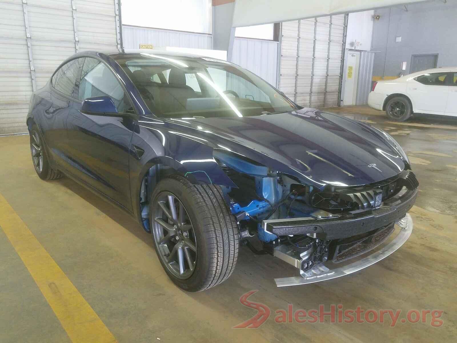 5YJ3E1EA8MF850536 2021 TESLA MODEL 3