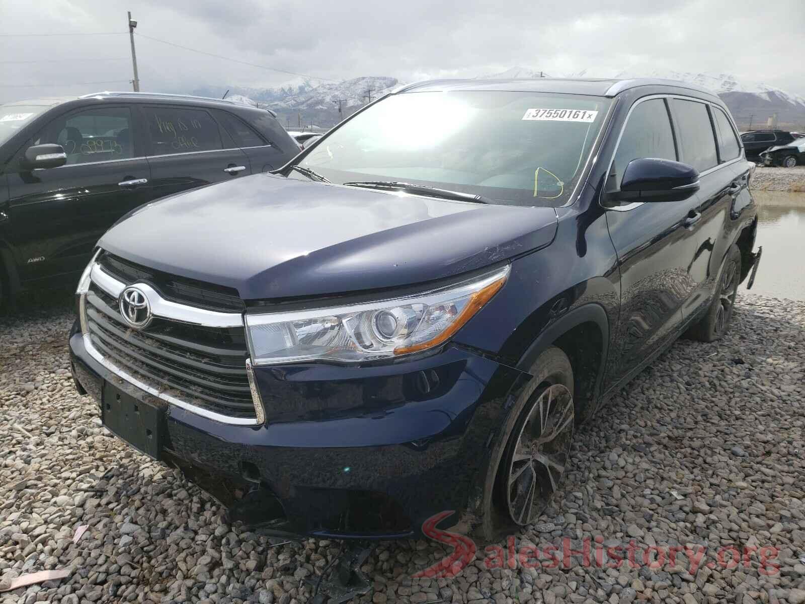 5TDKKRFH5GS181740 2016 TOYOTA HIGHLANDER