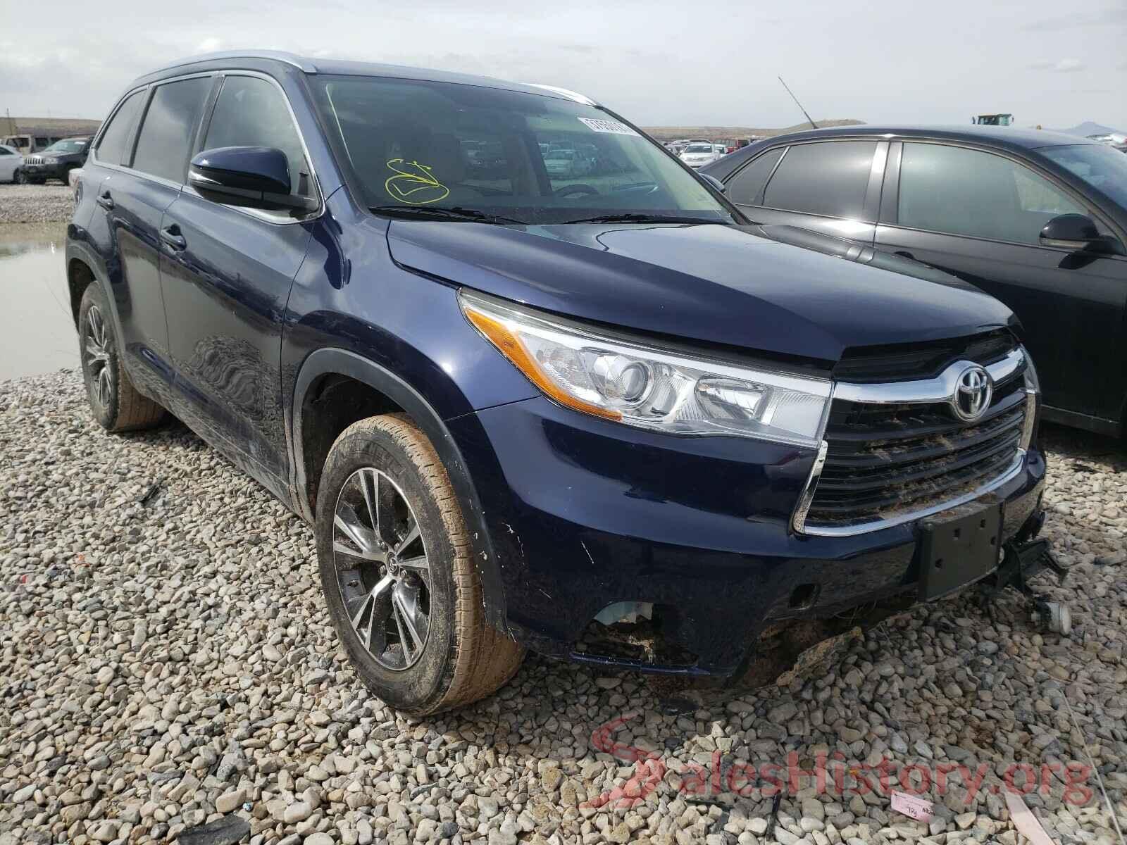 5TDKKRFH5GS181740 2016 TOYOTA HIGHLANDER