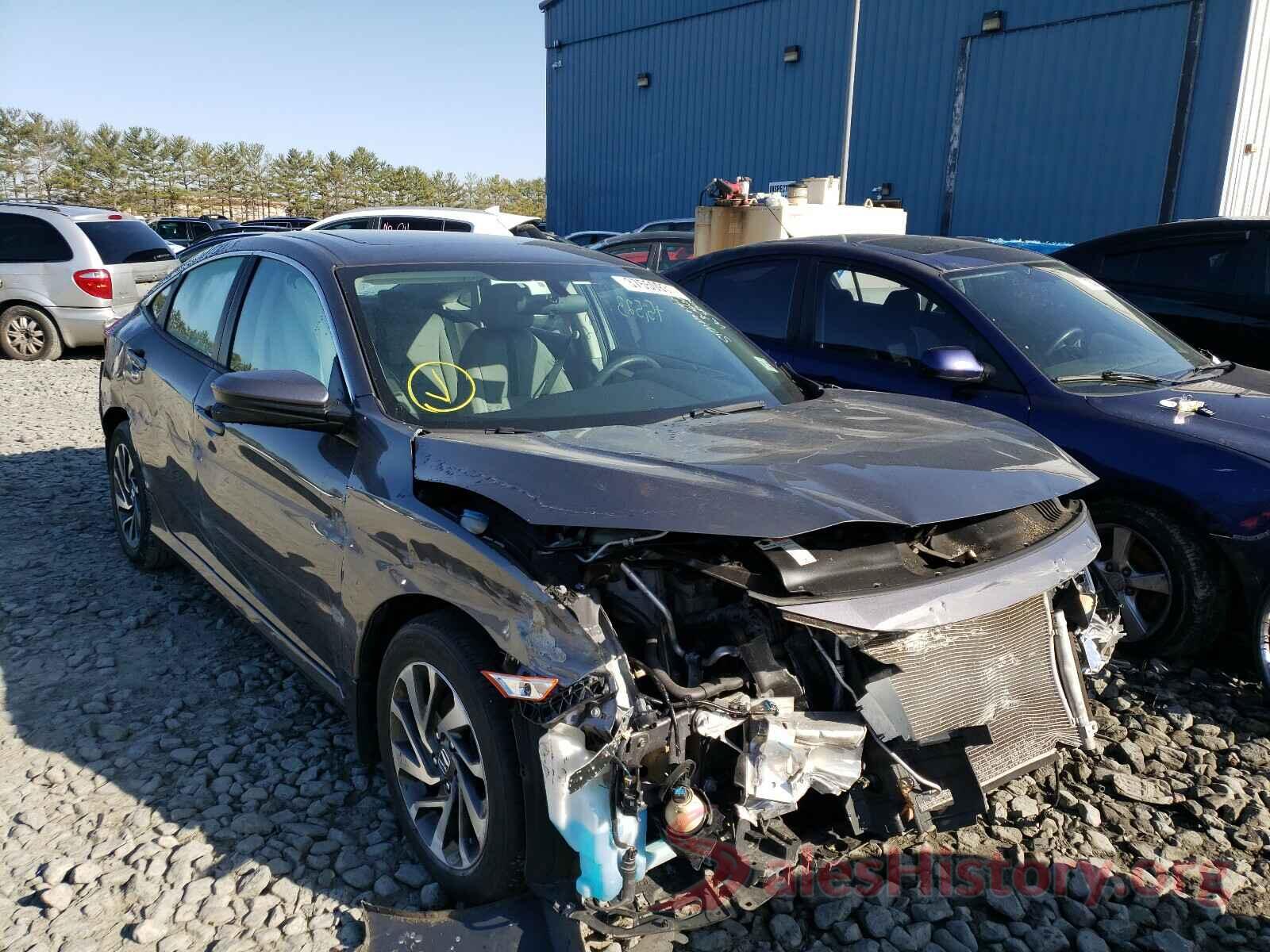 2HGFC2F71HH555842 2017 HONDA CIVIC