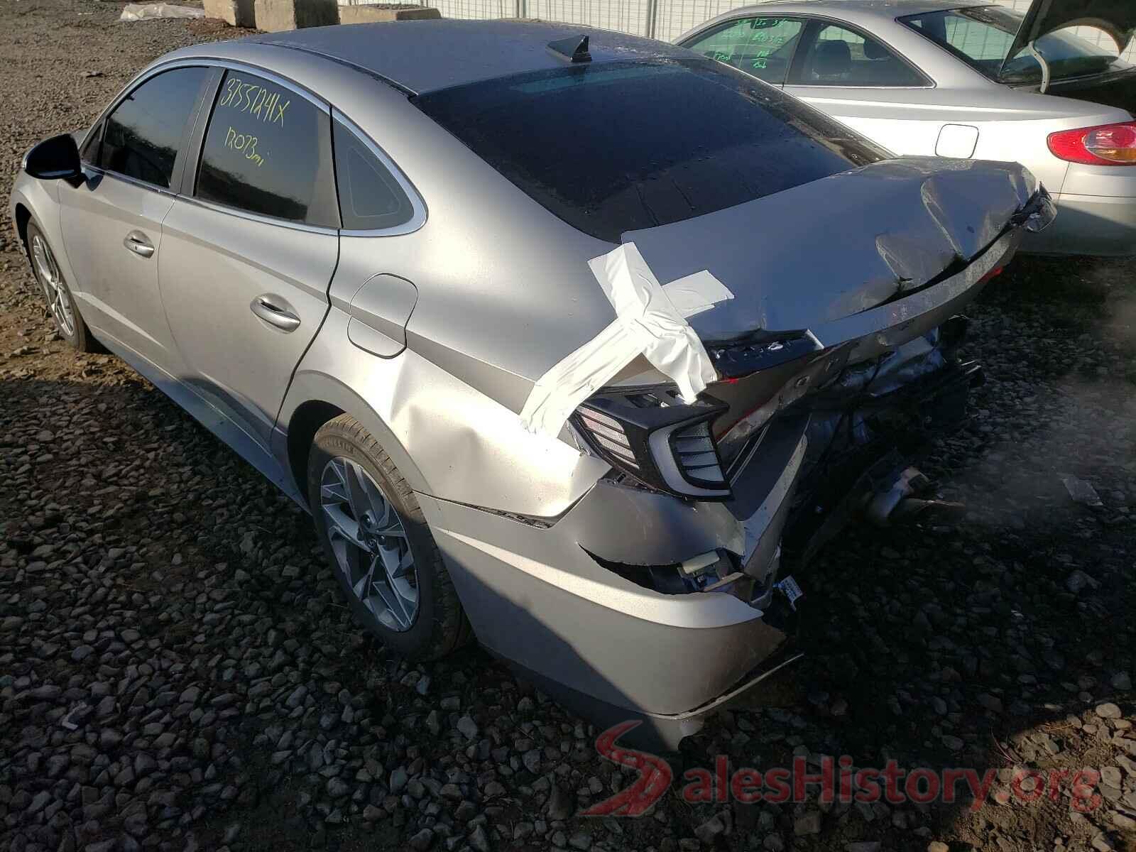 5NPEL4JA3LH031181 2020 HYUNDAI SONATA