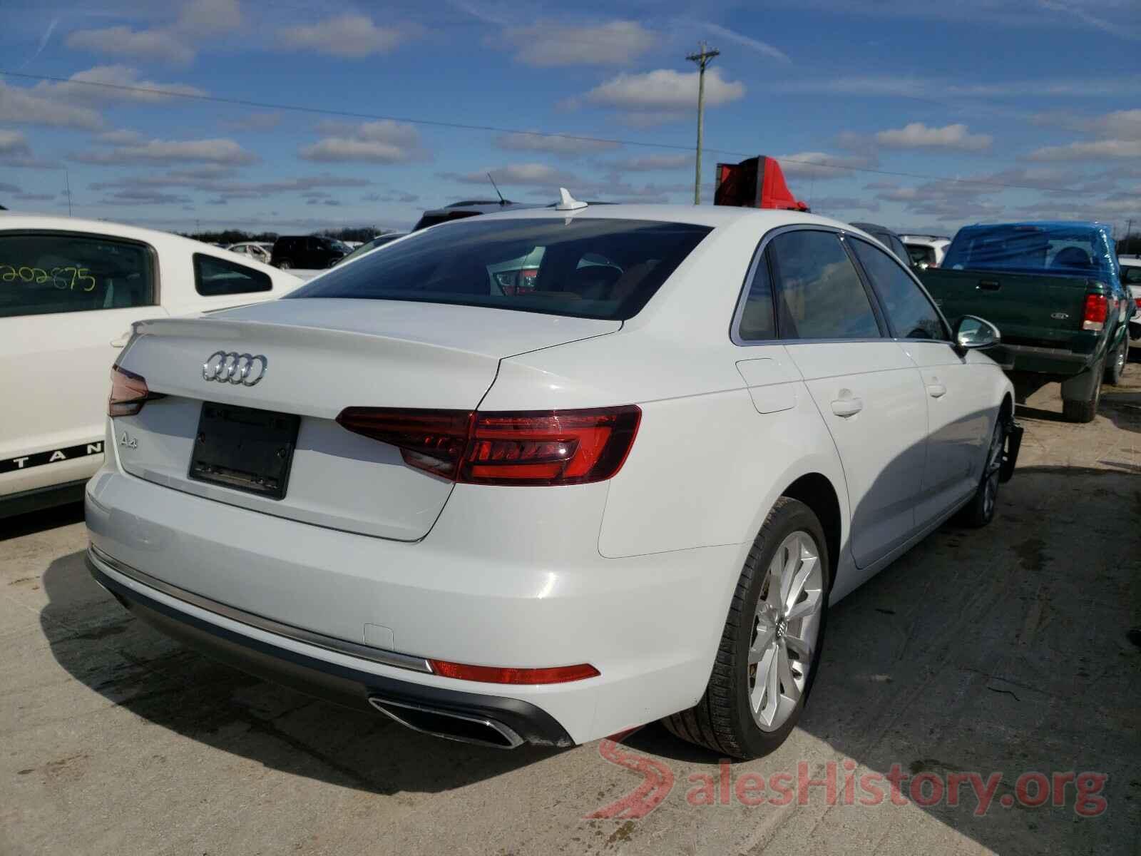 WAUGMAF47KA005712 2019 AUDI A4