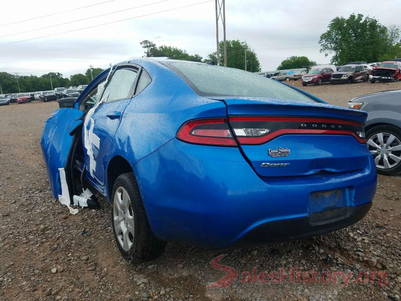 1C3CDFAA3GD539909 2016 DODGE DART