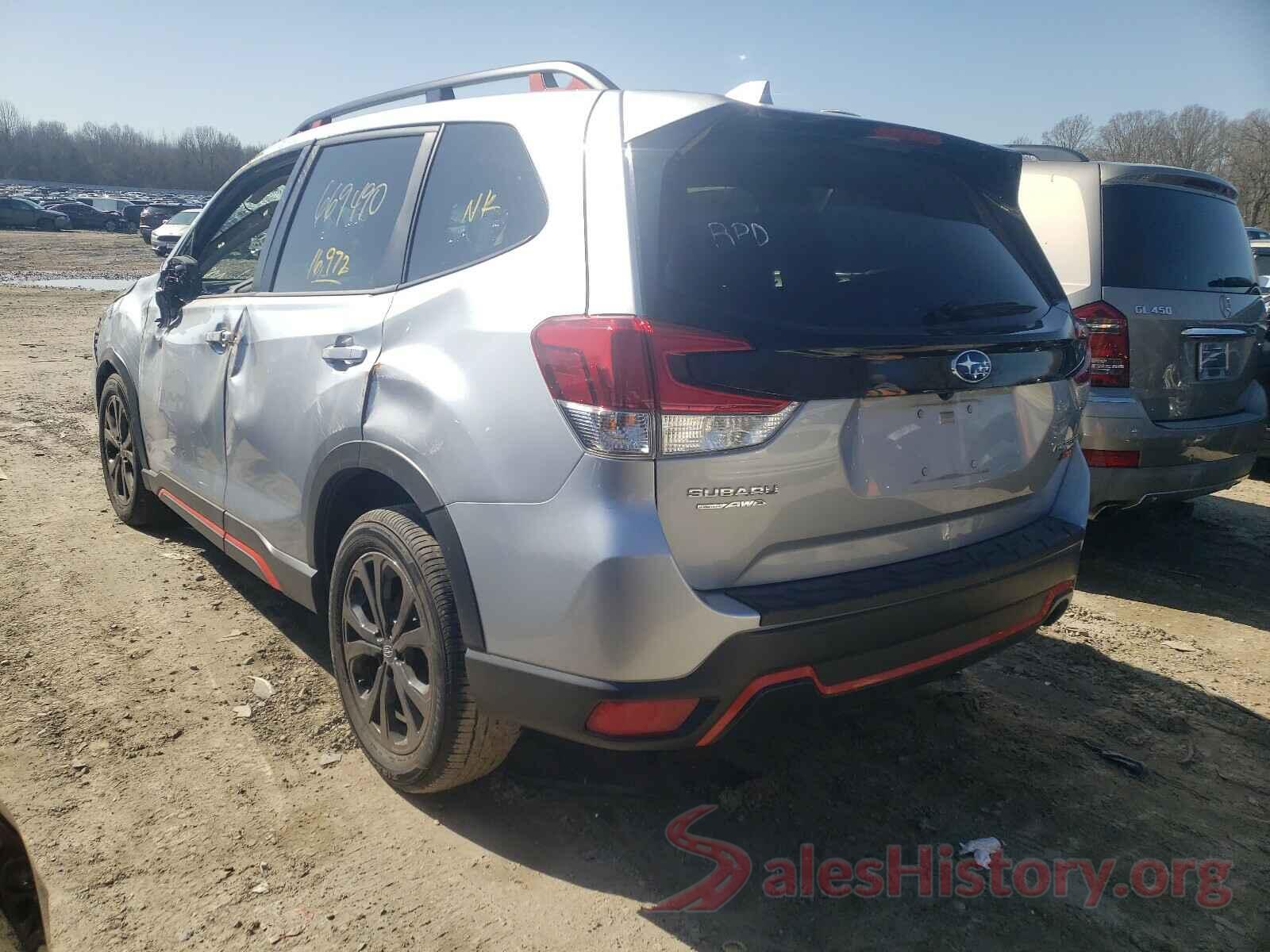 JF2SKAJC4KH509984 2019 SUBARU FORESTER