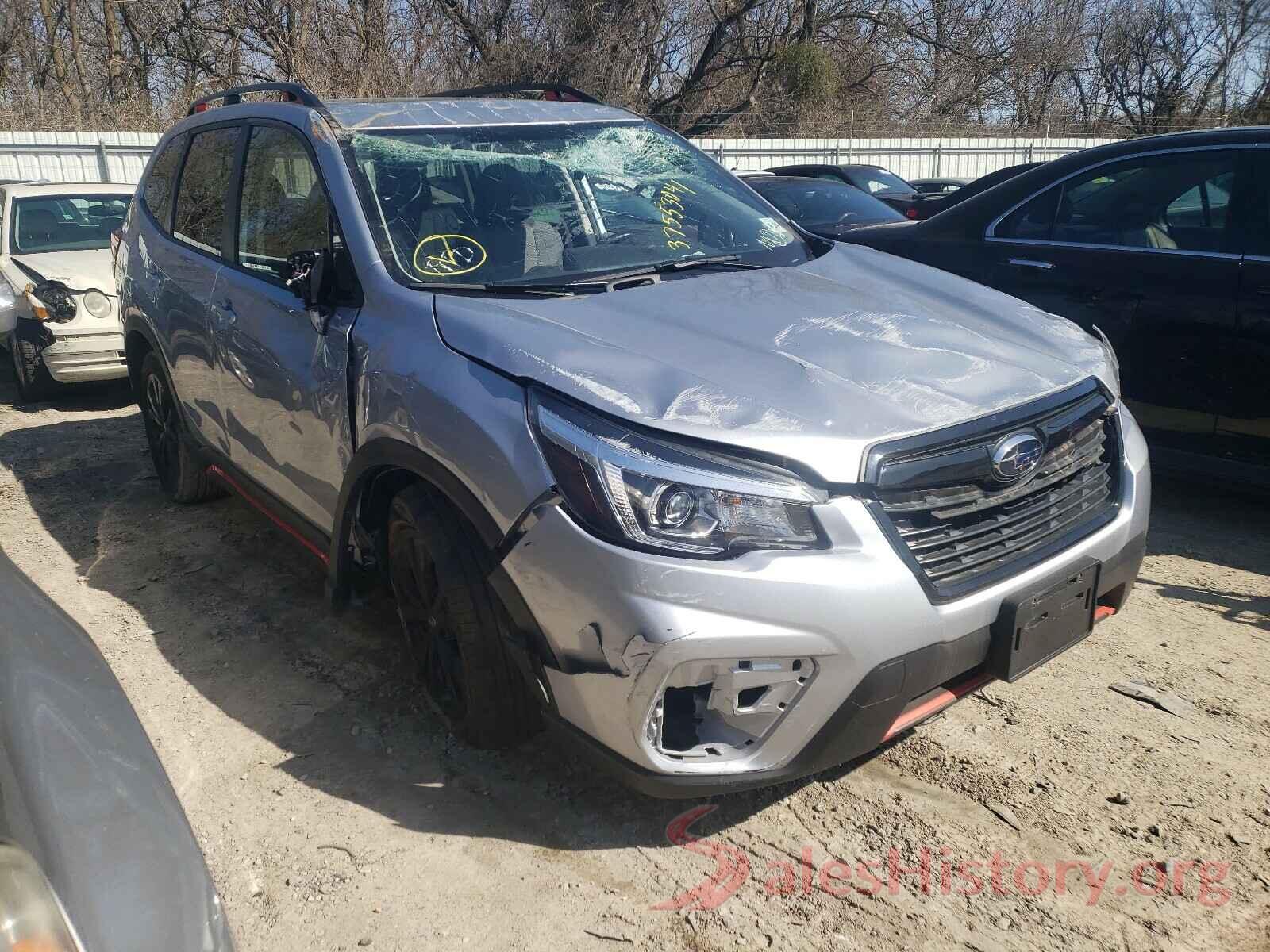 JF2SKAJC4KH509984 2019 SUBARU FORESTER