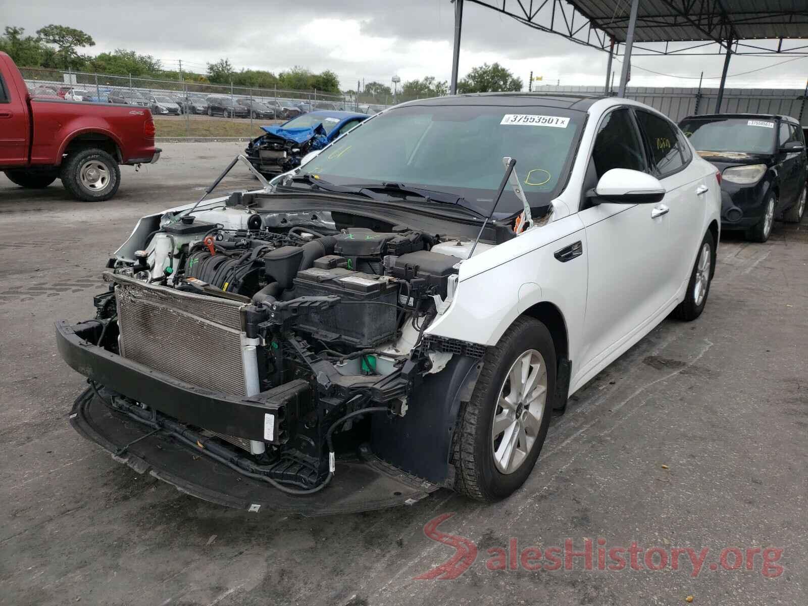 5XXGU4L3XGG056200 2016 KIA OPTIMA