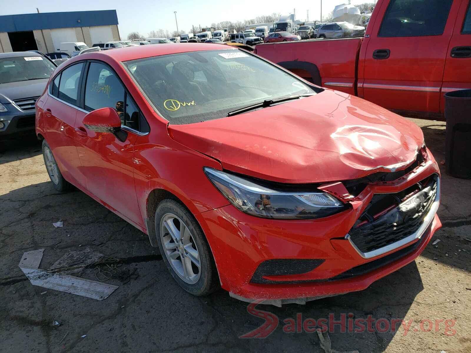 3G1BE6SM7HS542173 2017 CHEVROLET CRUZE