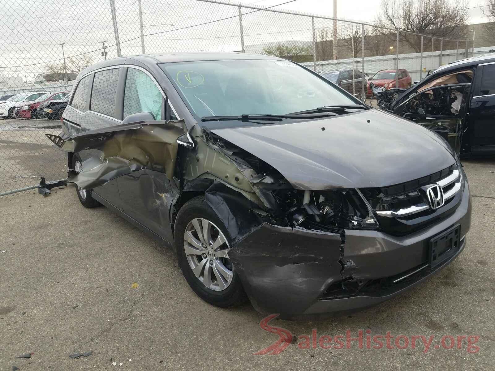 5FNRL5H31GB055126 2016 HONDA ODYSSEY