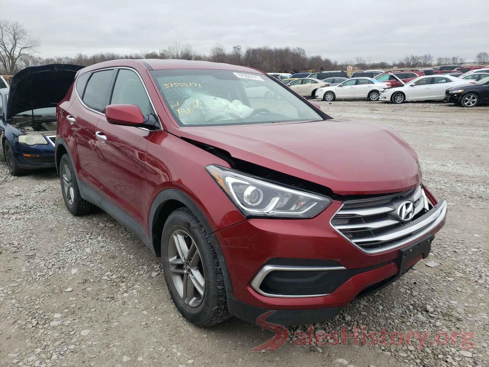 5XYZTDLB4JG555452 2018 HYUNDAI SANTA FE