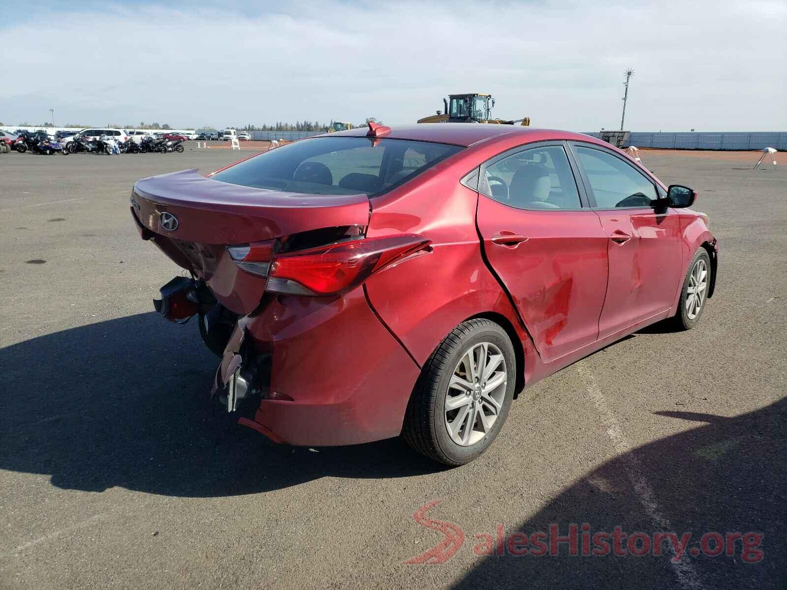 5NPDH4AE4GH688867 2016 HYUNDAI ELANTRA