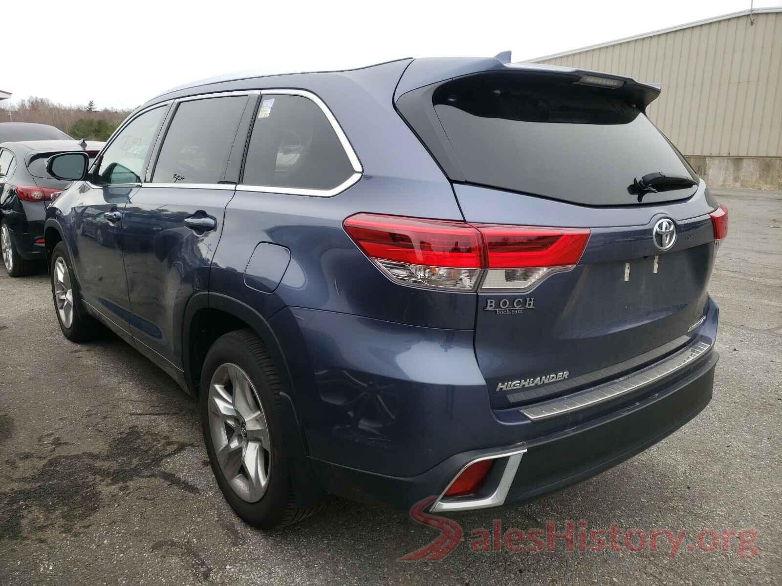 5TDDZRFHXJS844876 2018 TOYOTA HIGHLANDER