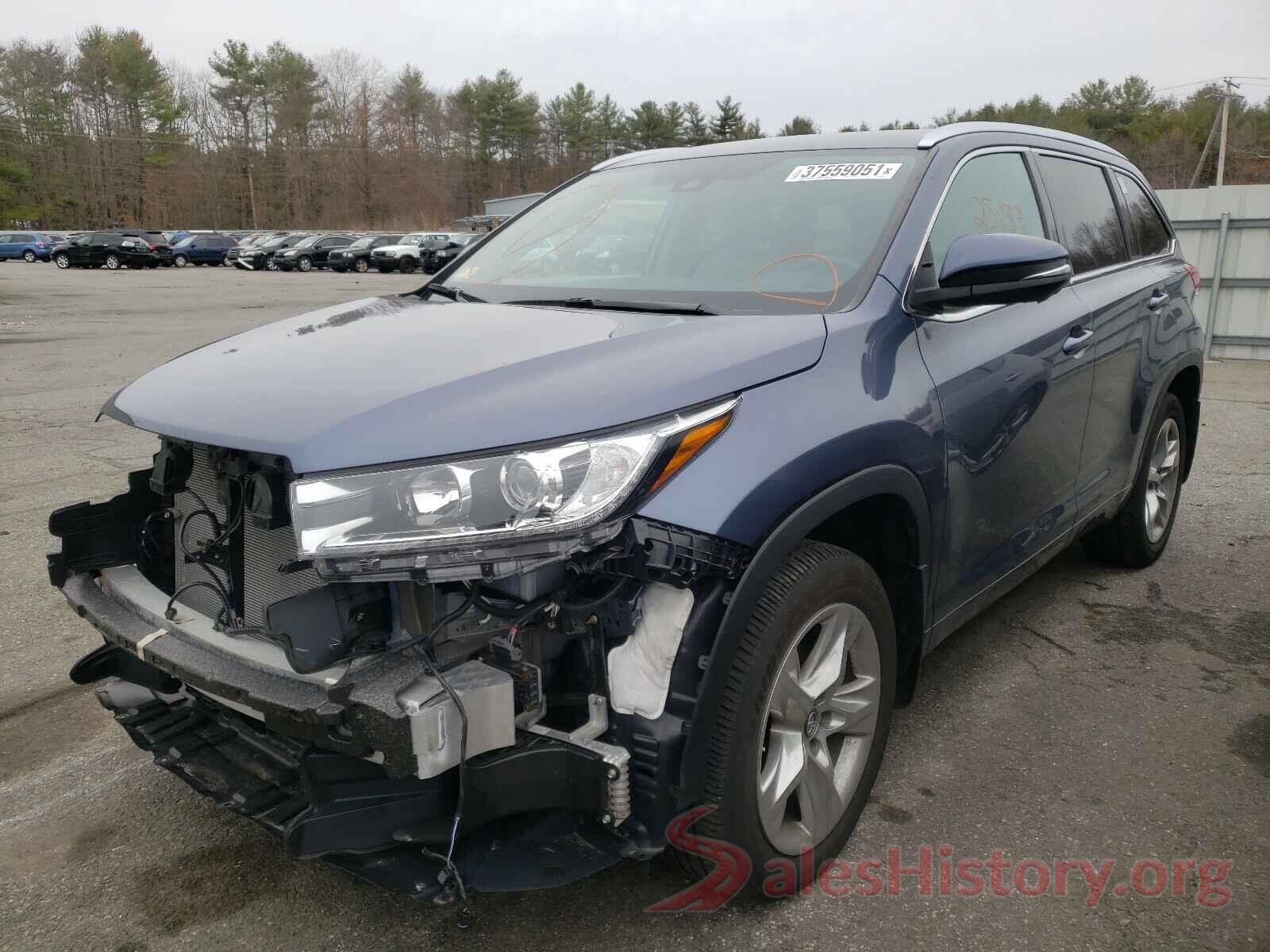 5TDDZRFHXJS844876 2018 TOYOTA HIGHLANDER