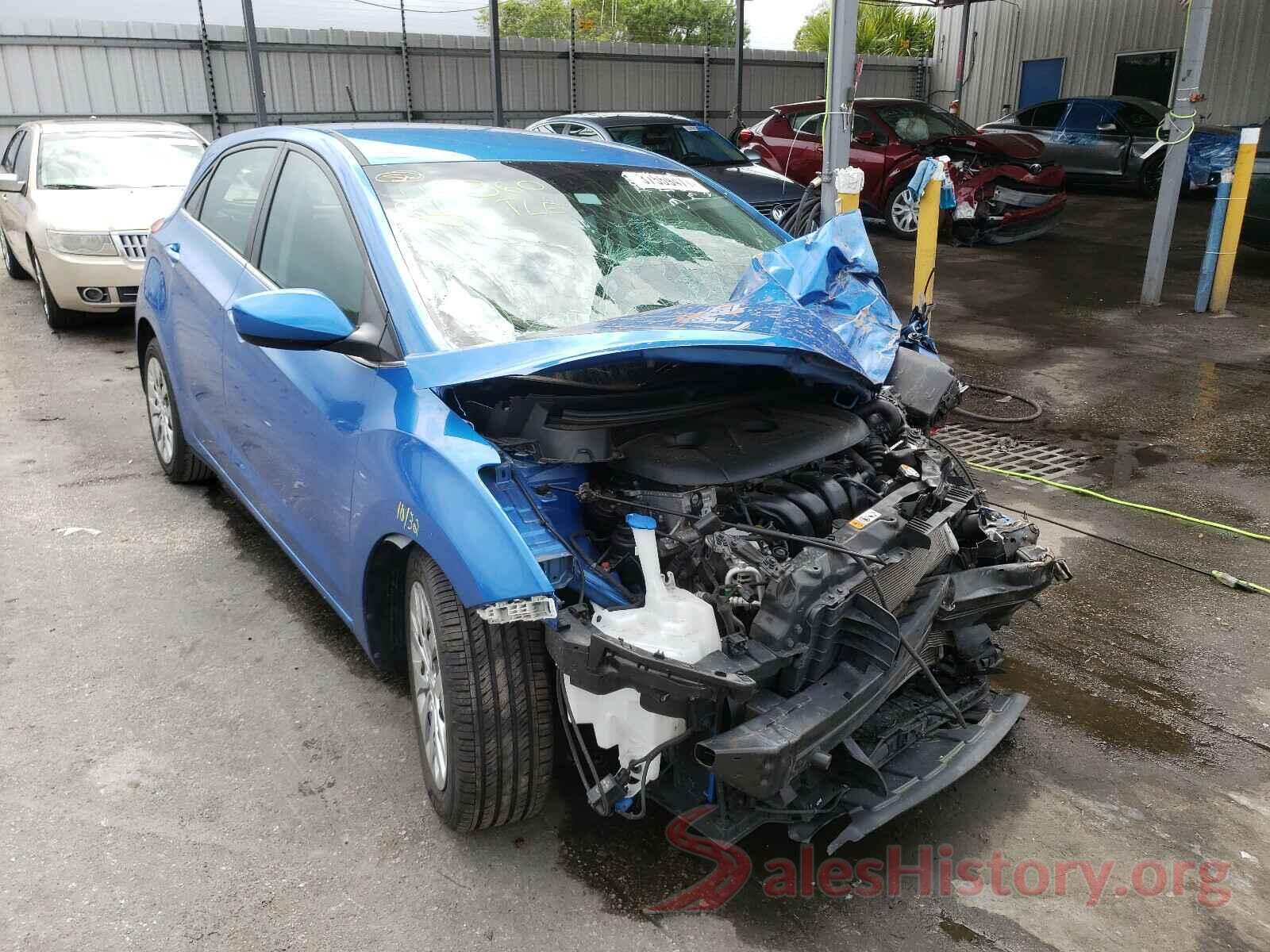 KMHD35LHXHU375661 2017 HYUNDAI ELANTRA