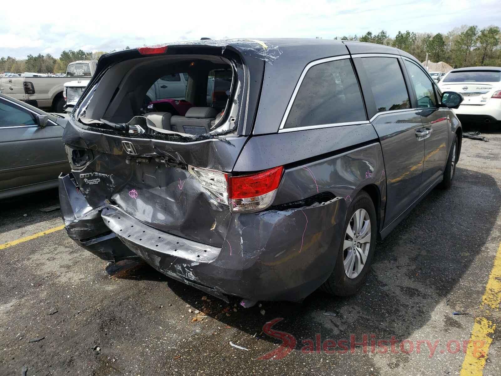 5FNRL5H60GB072302 2016 HONDA ODYSSEY