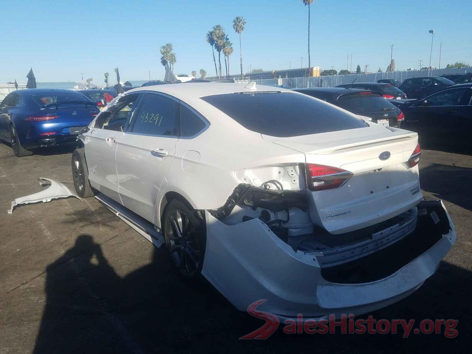 3FA6P0RU2KR273347 2019 FORD FUSION