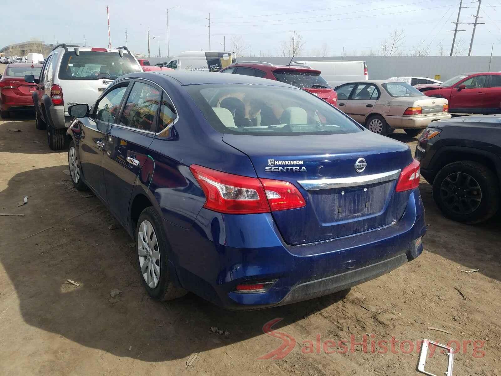 3N1AB7AP9GY306166 2016 NISSAN SENTRA