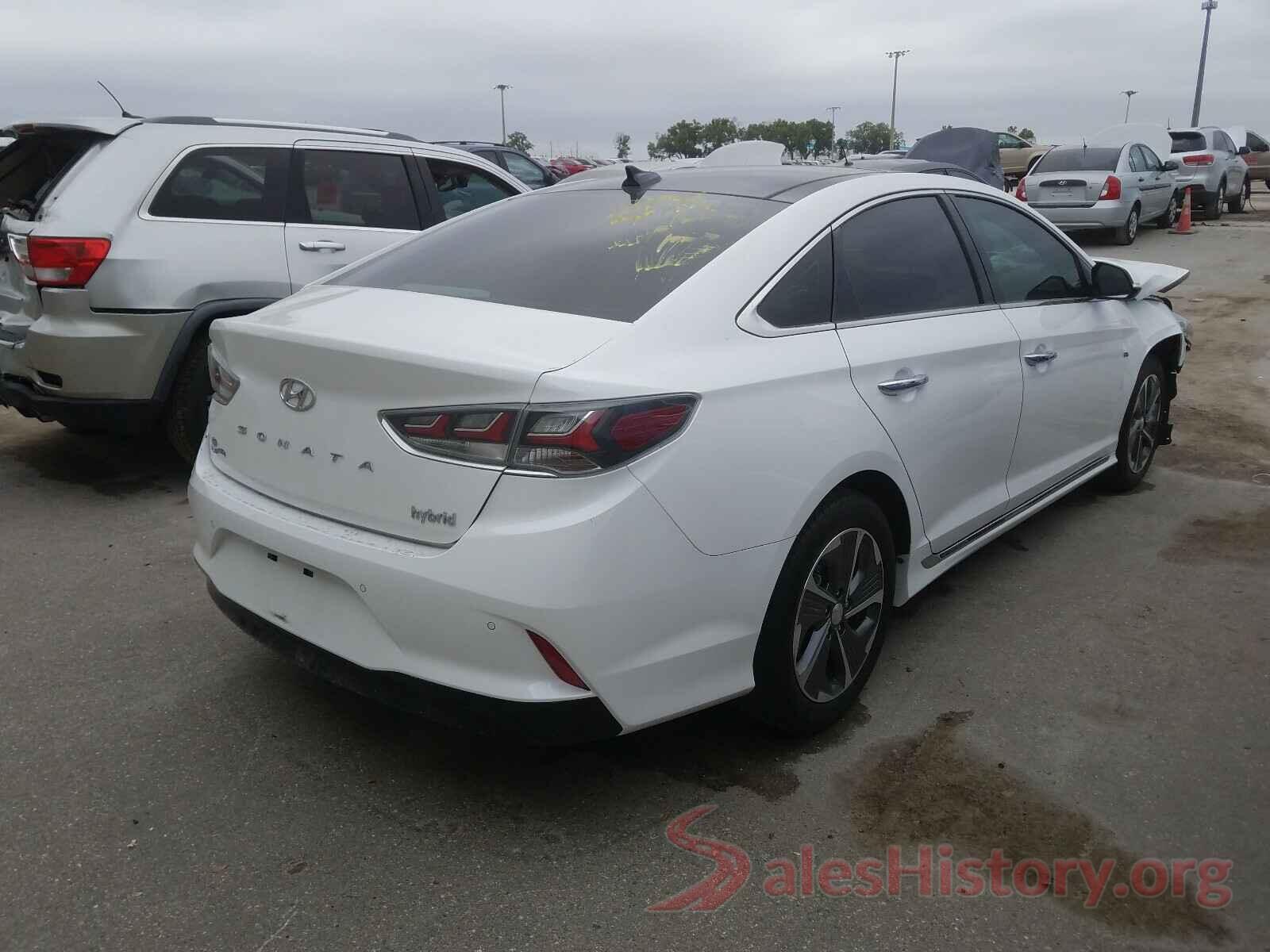 KMHE34L35KA093715 2019 HYUNDAI SONATA