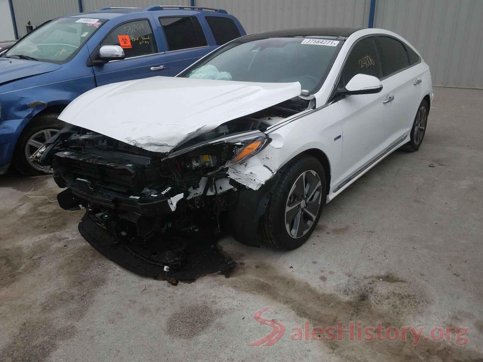 KMHE34L35KA093715 2019 HYUNDAI SONATA