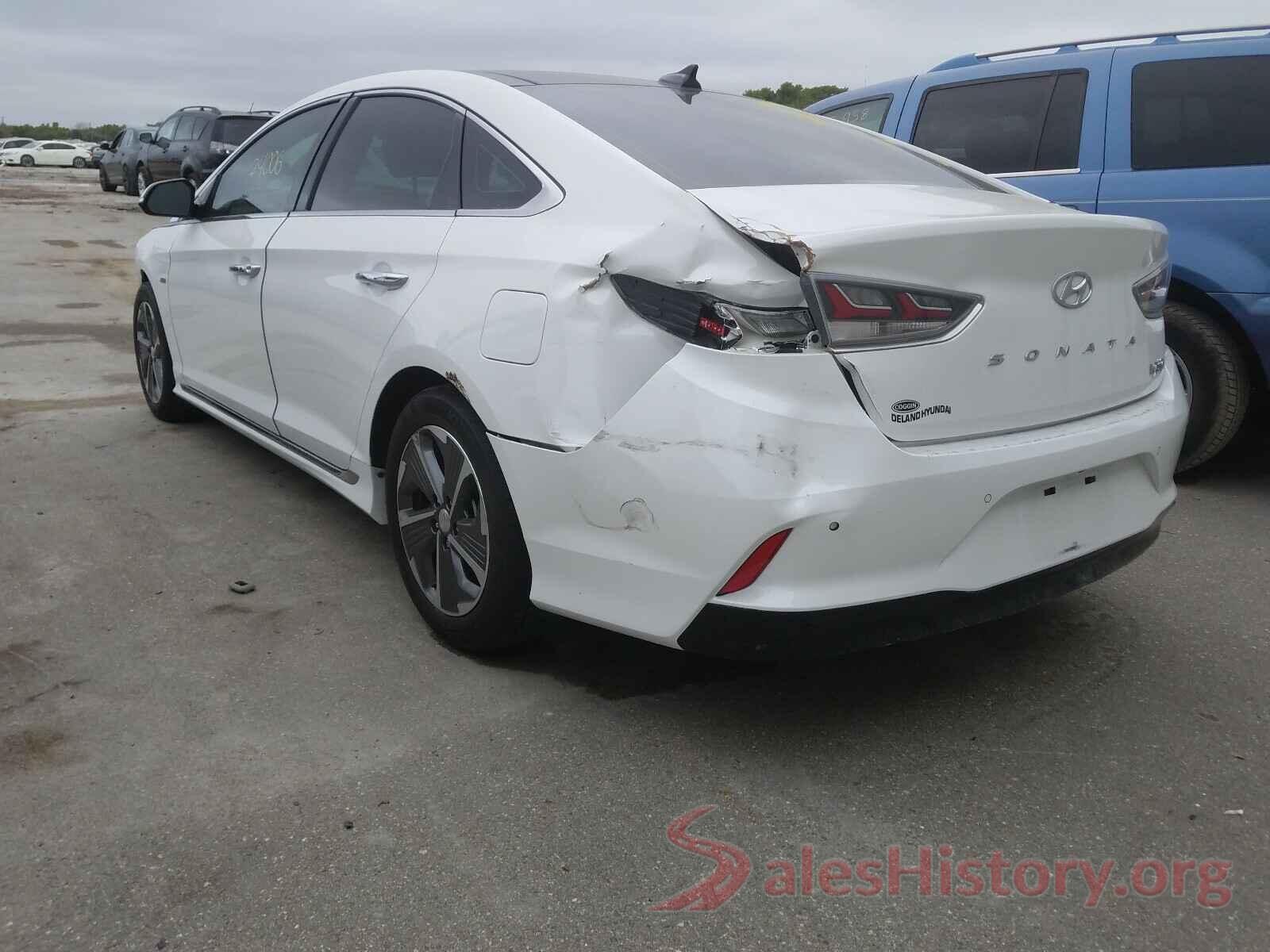 KMHE34L35KA093715 2019 HYUNDAI SONATA