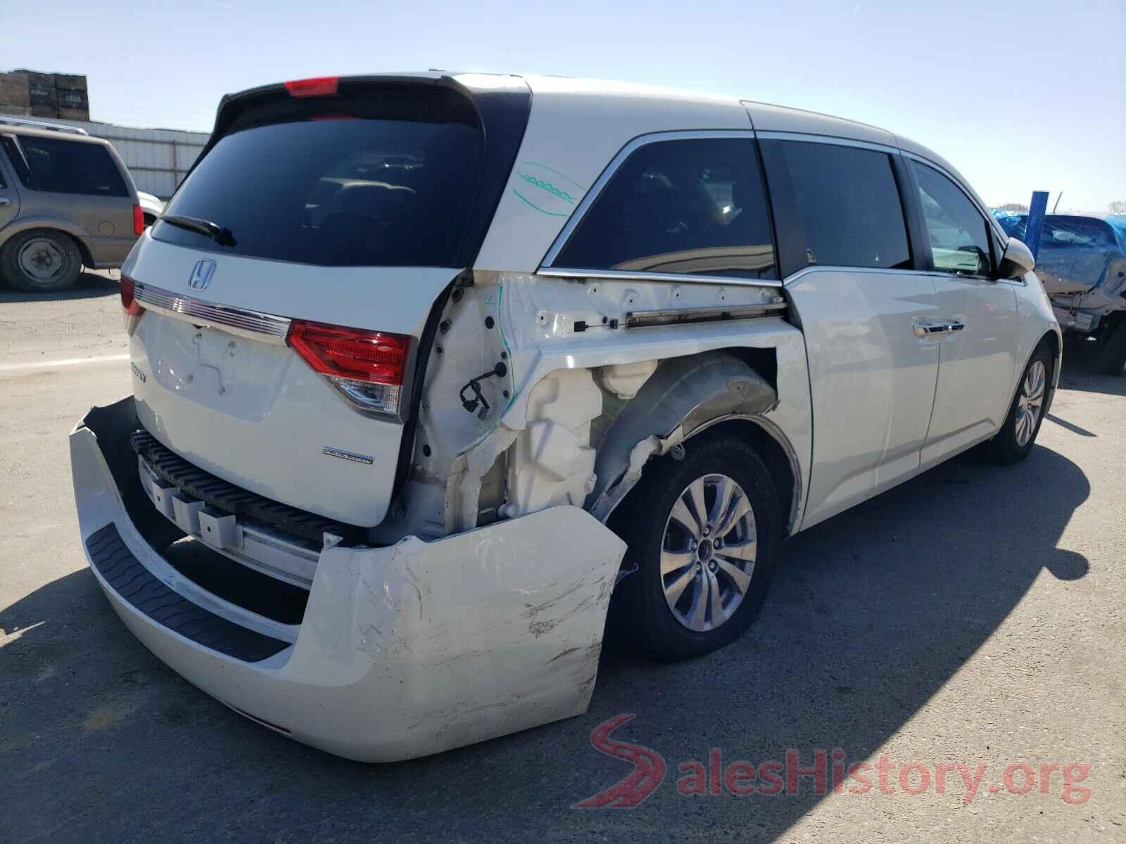 5FNRL5H32GB161083 2016 HONDA ODYSSEY