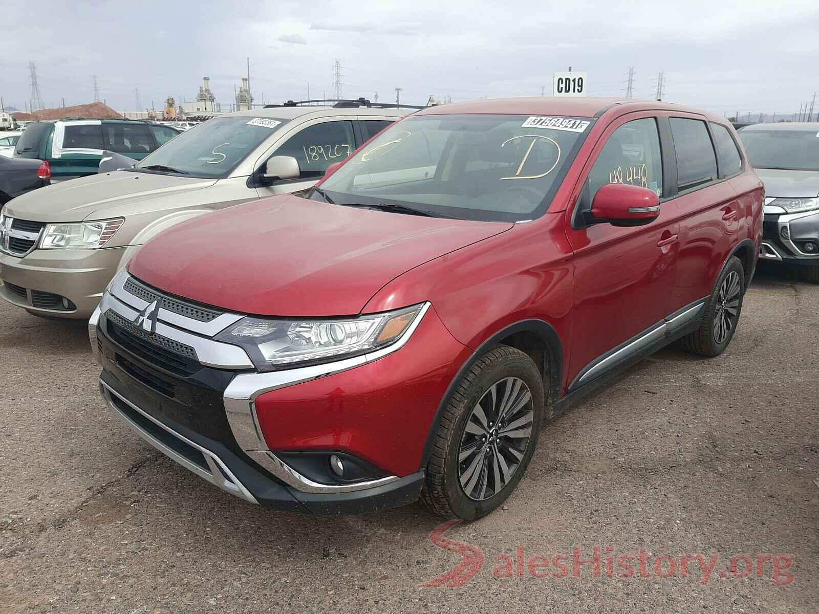 JA4AD3A37KZ037185 2019 MITSUBISHI OUTLANDER