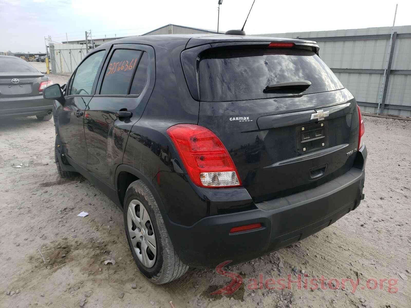 KL7CJKSB3GB611771 2016 CHEVROLET TRAX