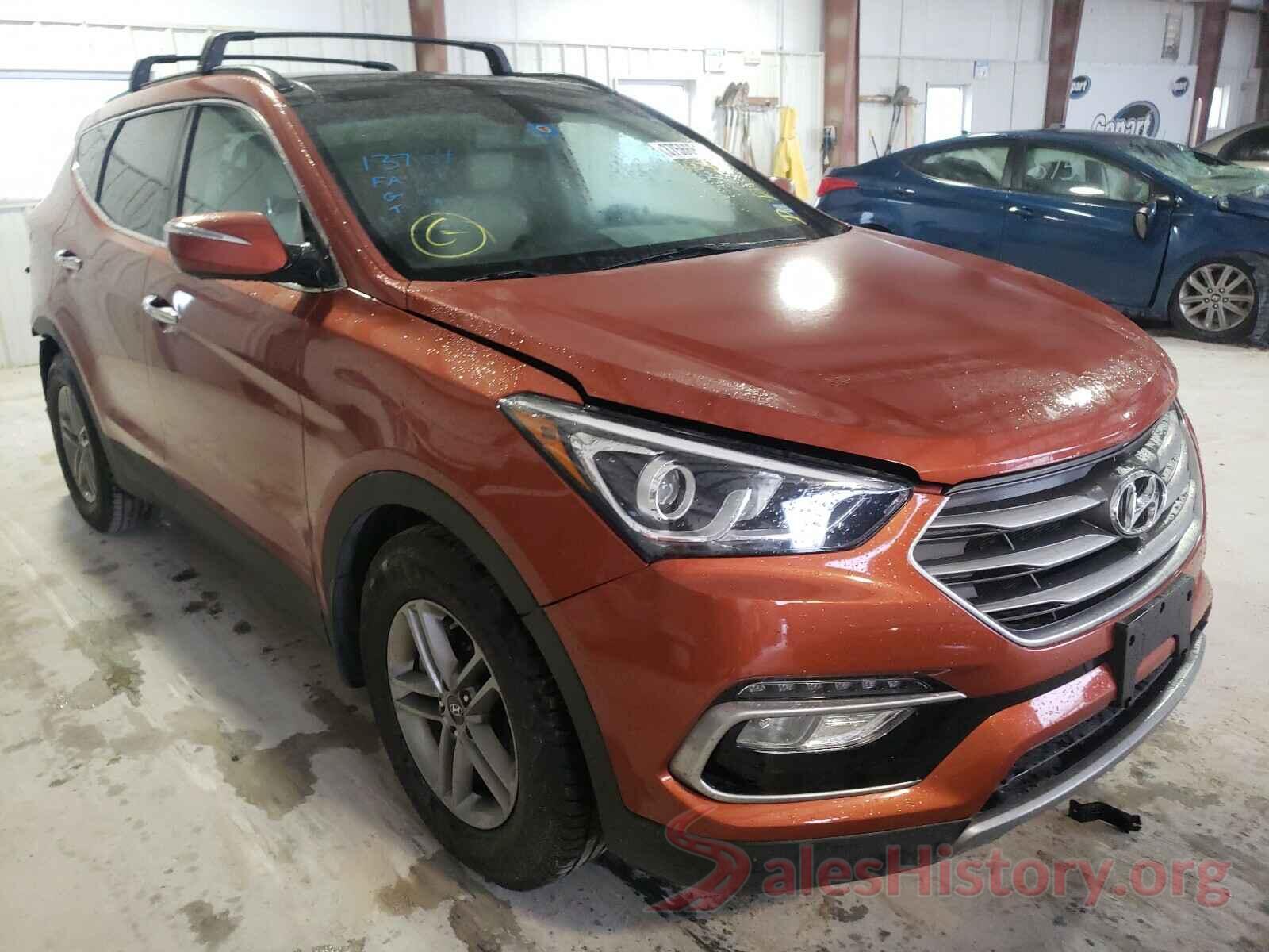 5XYZU3LB6JG500931 2018 HYUNDAI SANTA FE