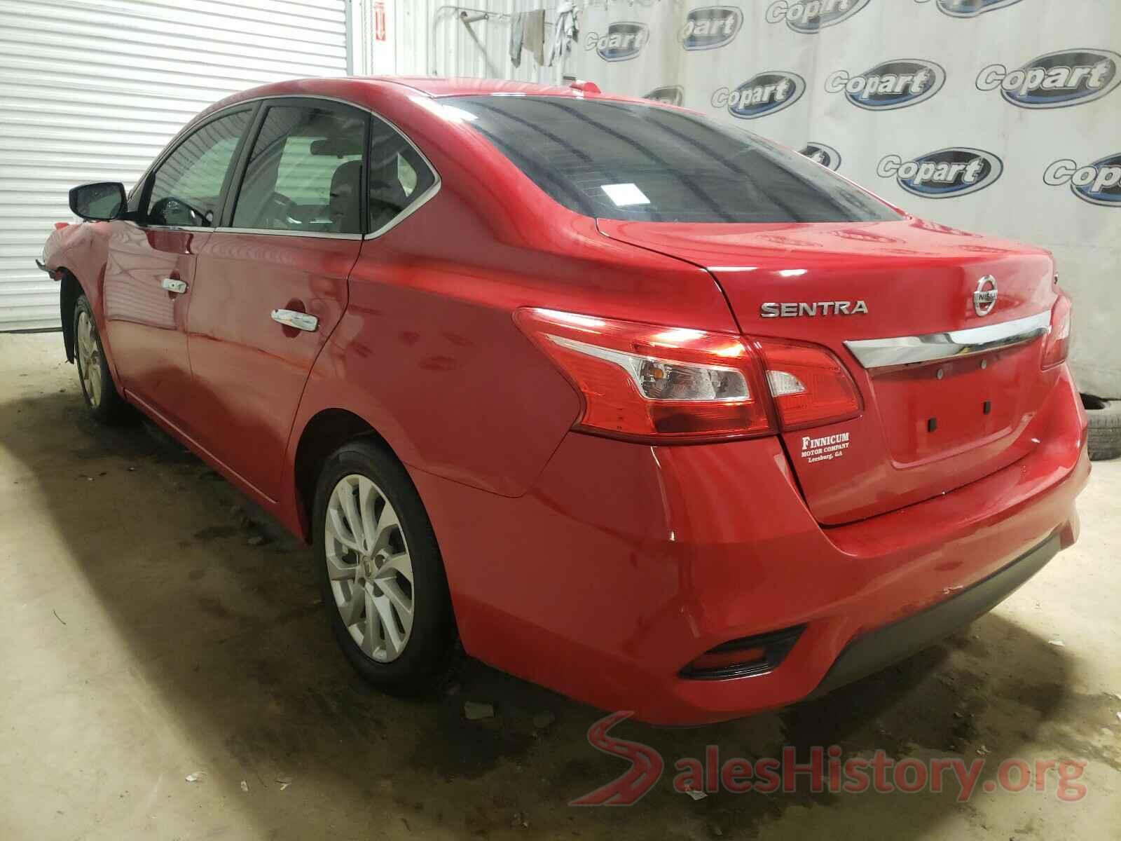 3N1AB7APXKL604201 2019 NISSAN SENTRA