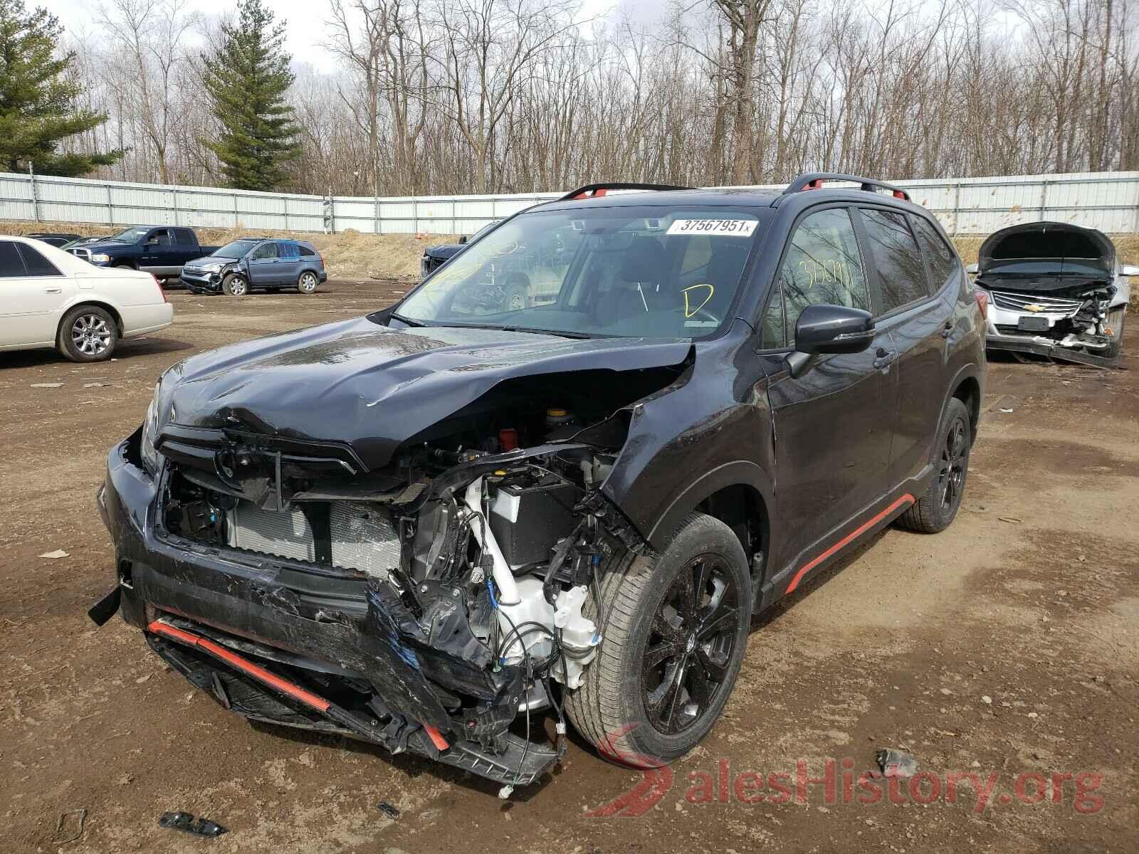 JF2SKAJC6KH538712 2019 SUBARU FORESTER