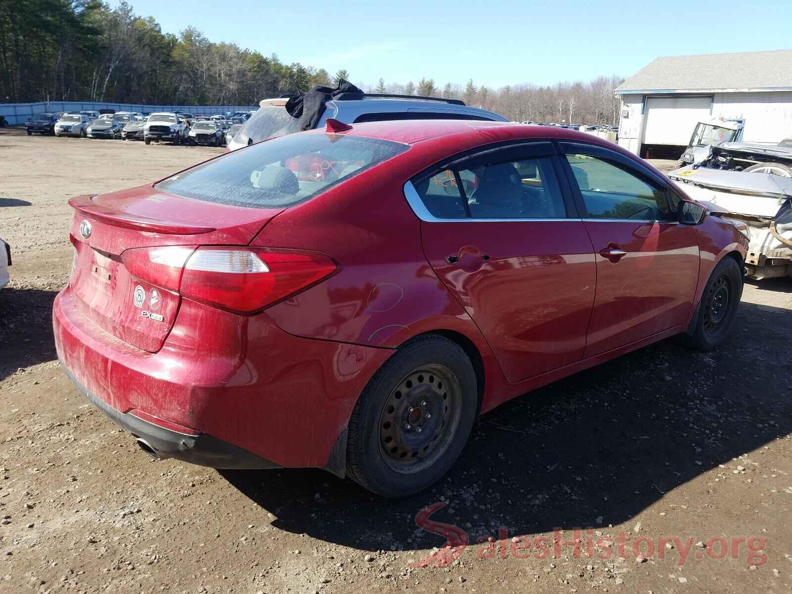 KNAFX4A8XG5490636 2016 KIA FORTE