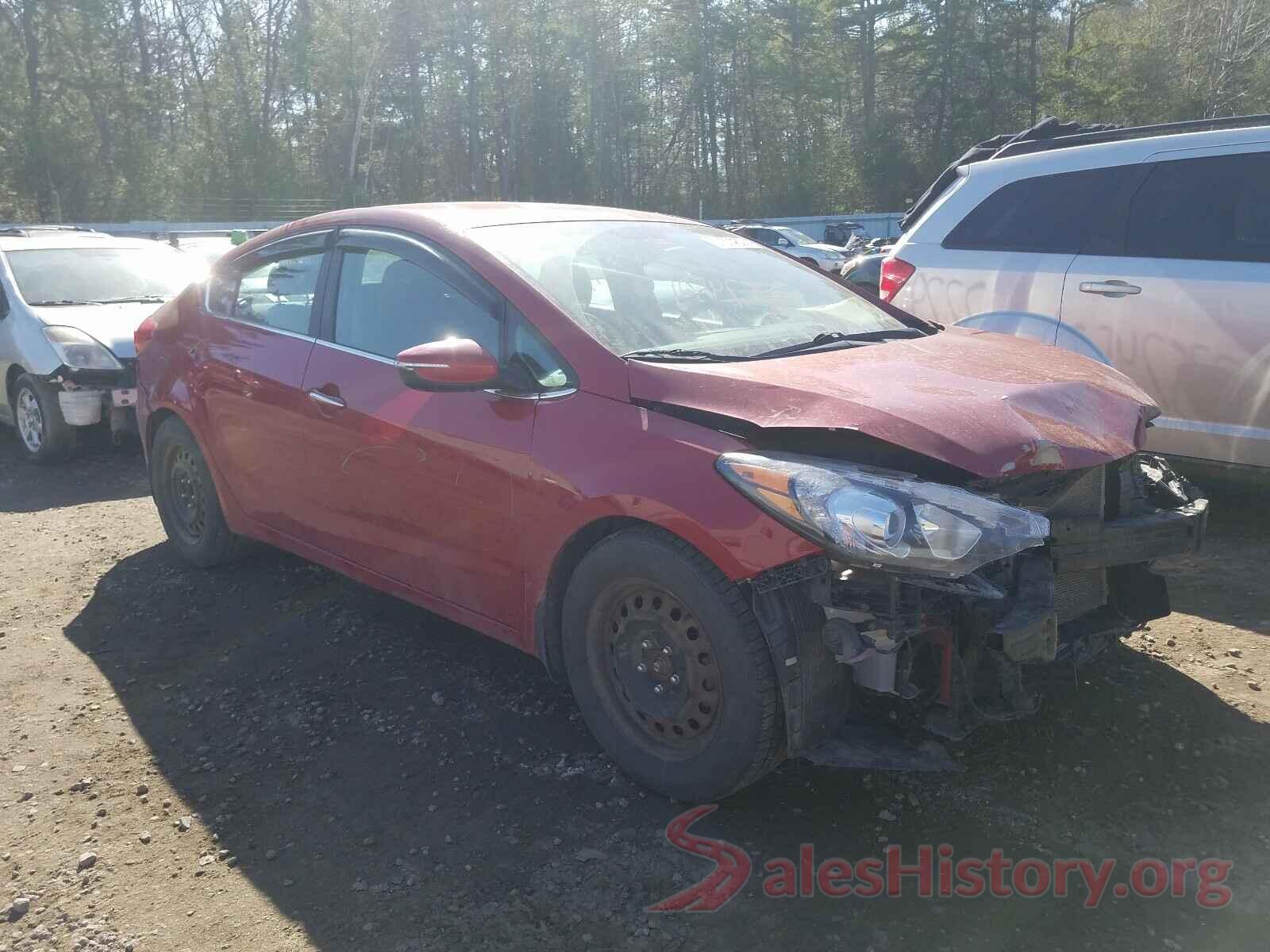 KNAFX4A8XG5490636 2016 KIA FORTE